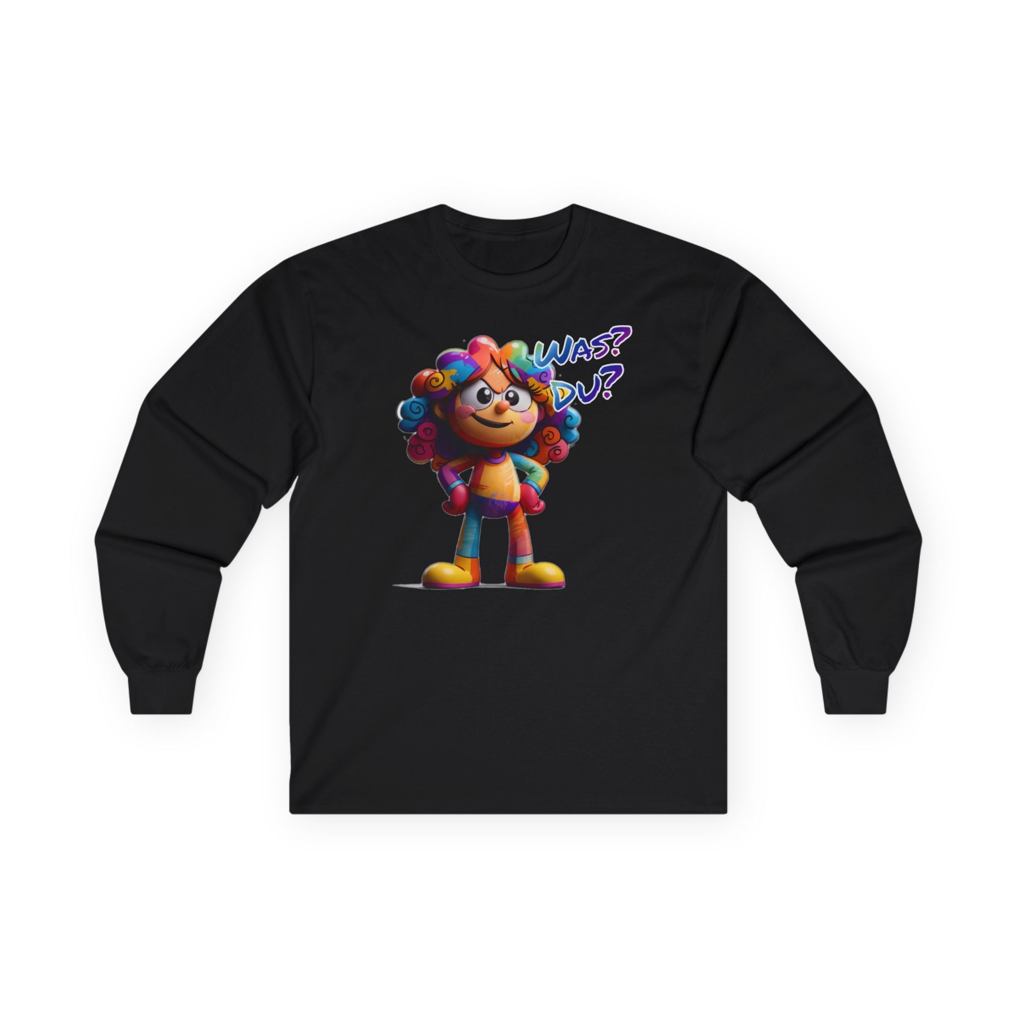 "Was? Du?" Langarmshirt | Humor | Phönix-Potsdam®