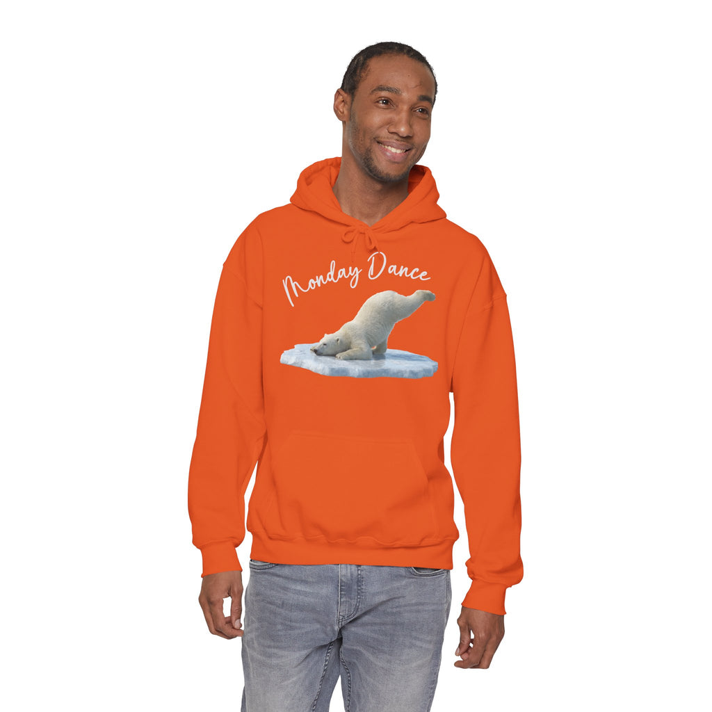 Eisbär „Monday Dance" Hoodie | Karikatur | Phönix-Potsdam®