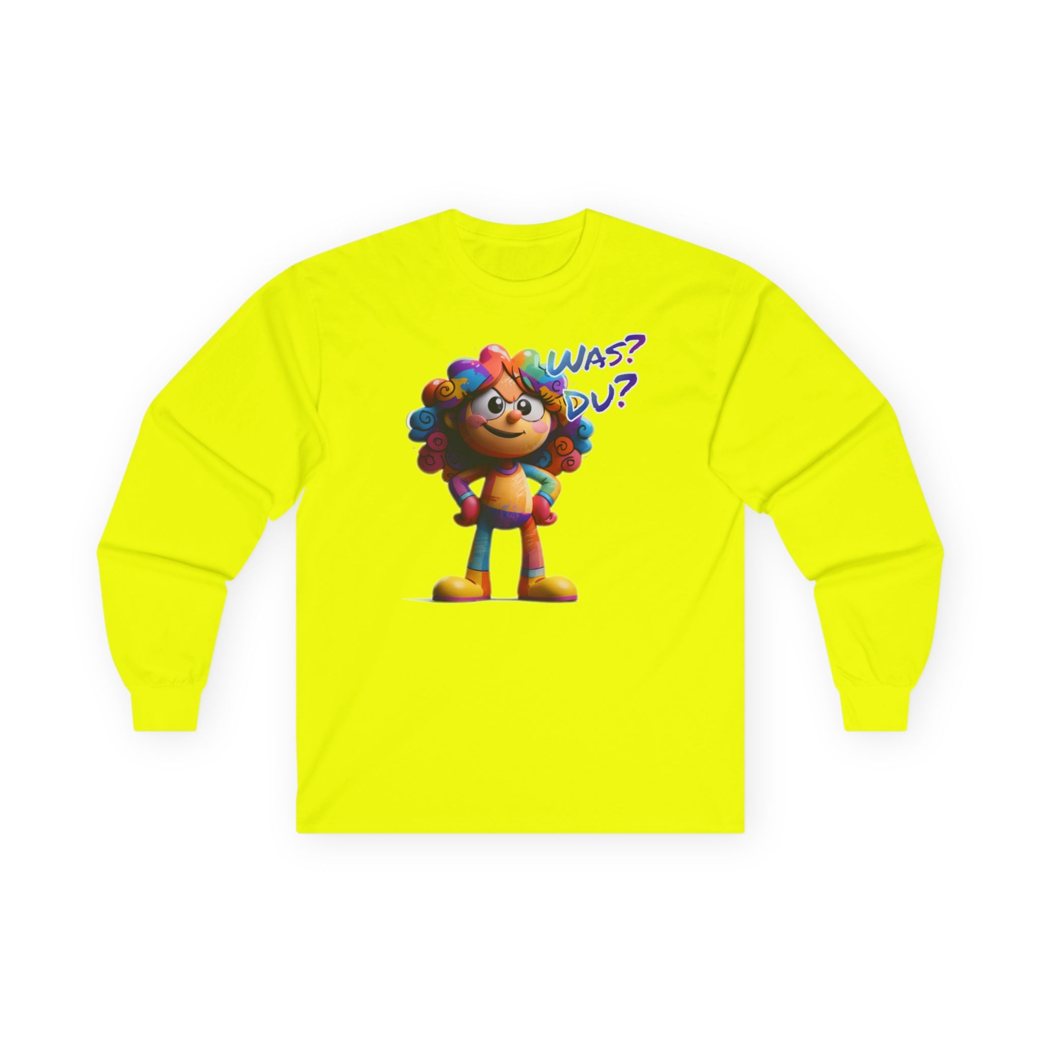 "Was? Du?" Langarmshirt | Humor | Phönix-Potsdam®
