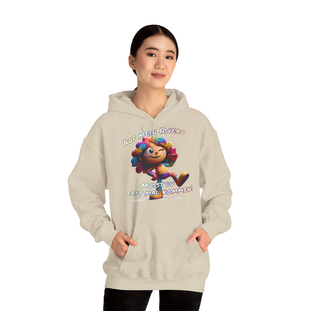 „Auf mein Niveau musst du erst mal kommen!“ Hoodie | Humor | Phönix-Potsdam®
