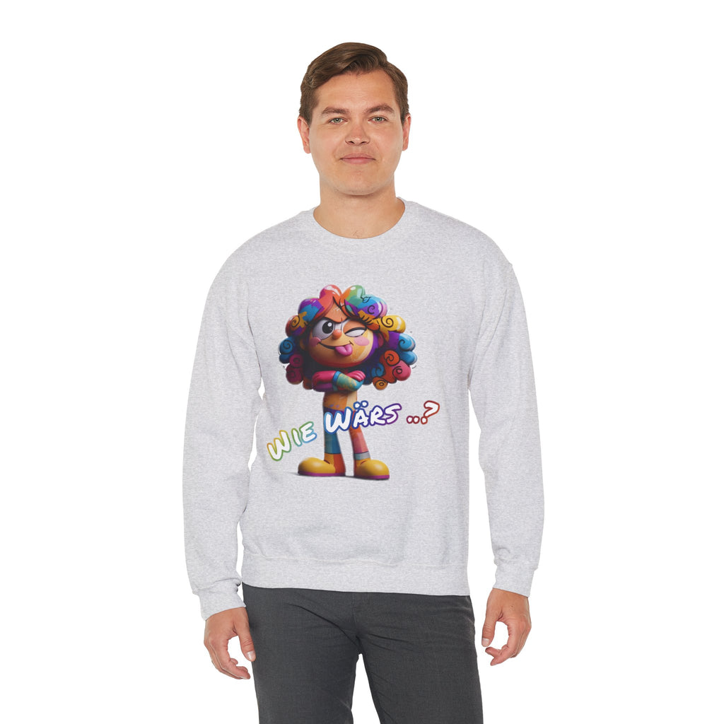 Sweatshirt „Wie wärs .. ?“ | Humor | Phönix-Potsdam®