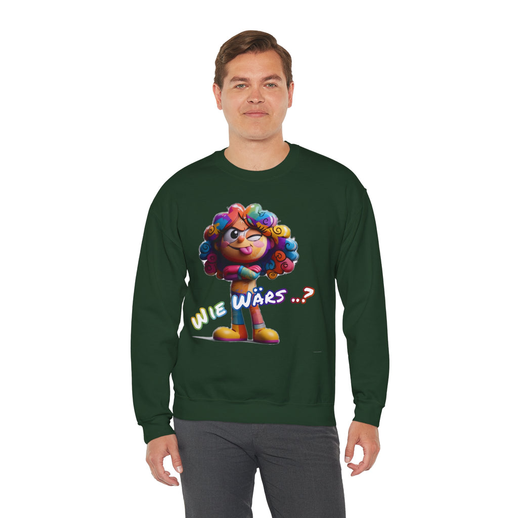 Sweatshirt „Wie wärs .. ?“ | Humor | Phönix-Potsdam®