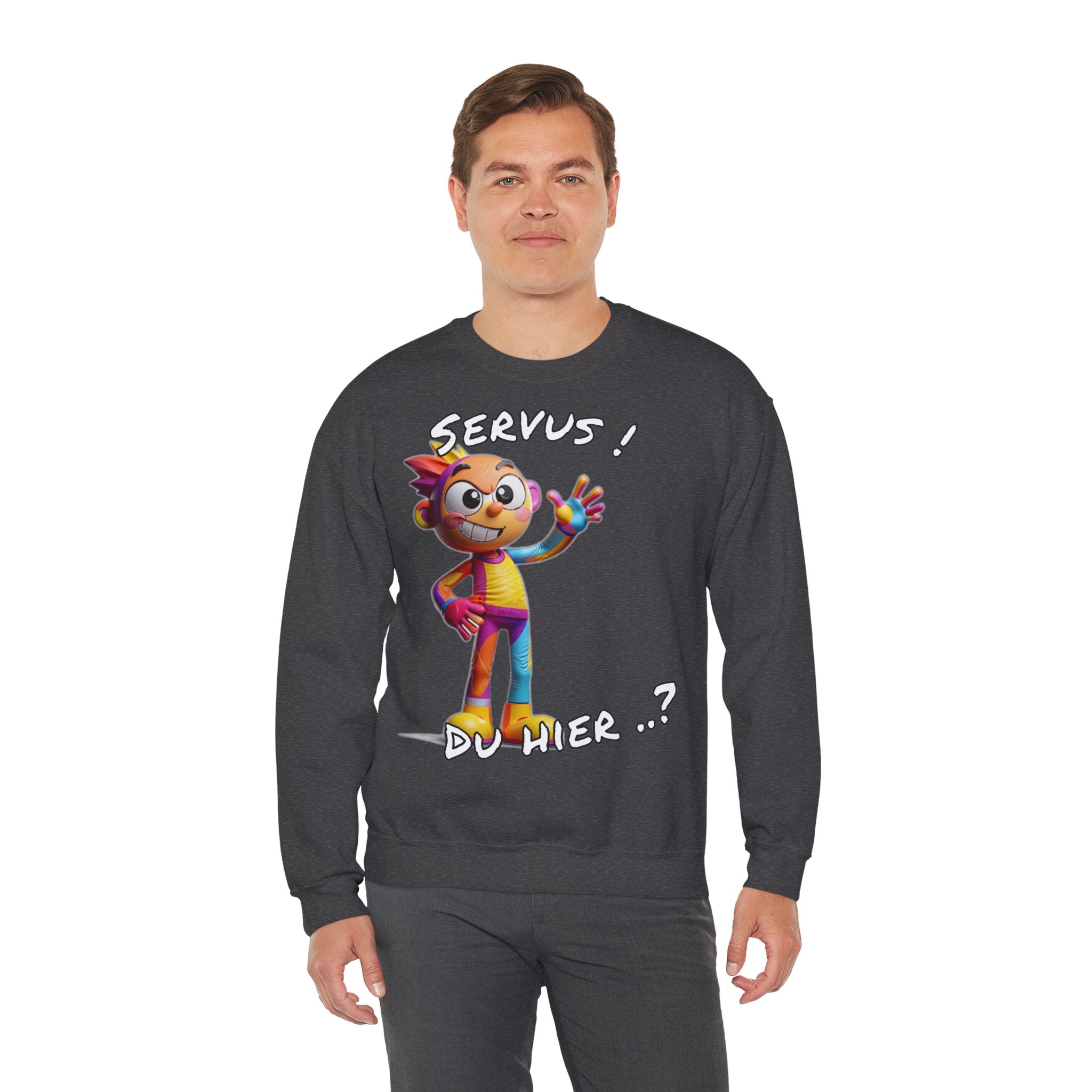 Sweatshirt „Servus! Du hier..?“ | Humor | Phönix-Potsdam®
