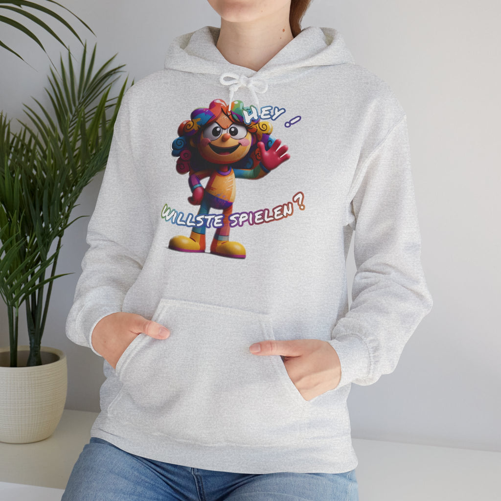 Hoodie „Hey! Willste spielen?“ | Humor | Phönix-Potsdam®