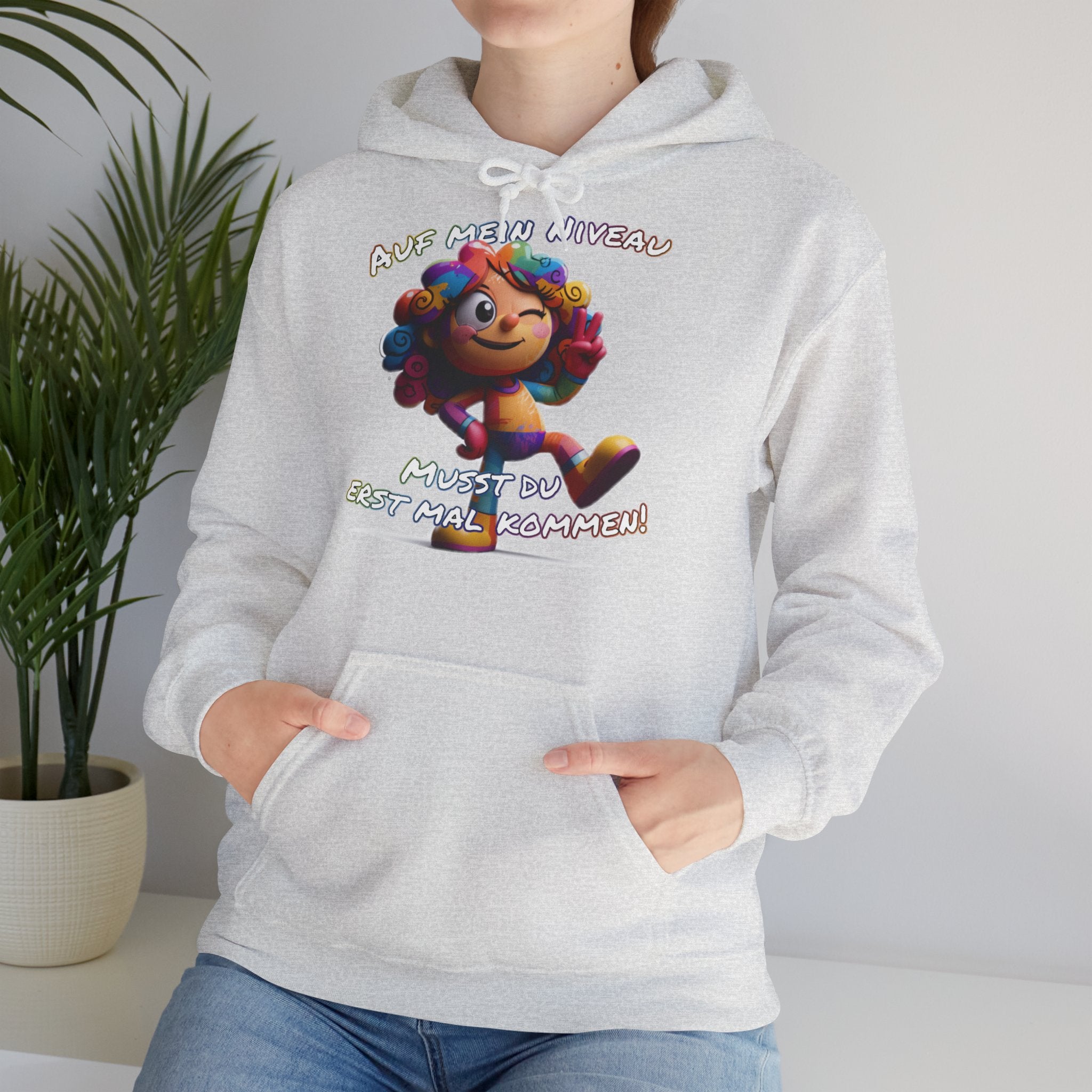 „Auf mein Niveau musst du erst mal kommen!“ Hoodie | Humor | Phönix-Potsdam®