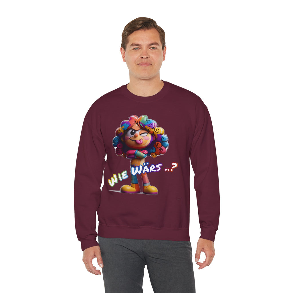 Sweatshirt „Wie wärs .. ?“ | Humor | Phönix-Potsdam®
