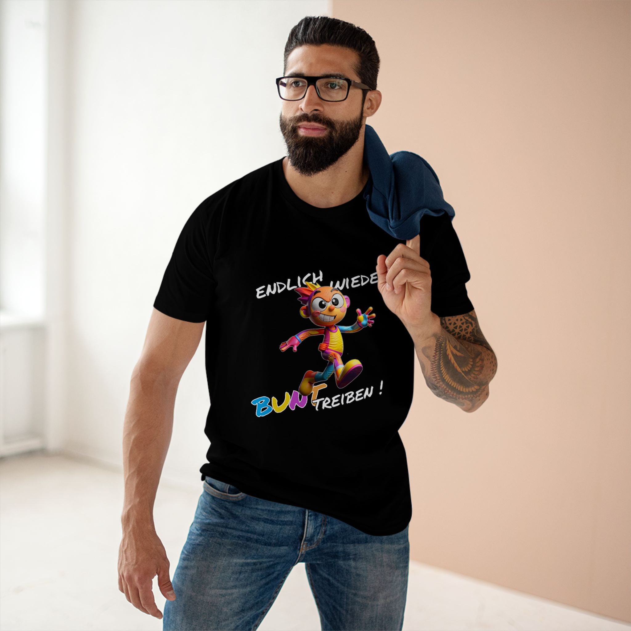 T-Shirt „Endlich wieder BUNT treiben!“ | Humor | Phönix-Potsdam®