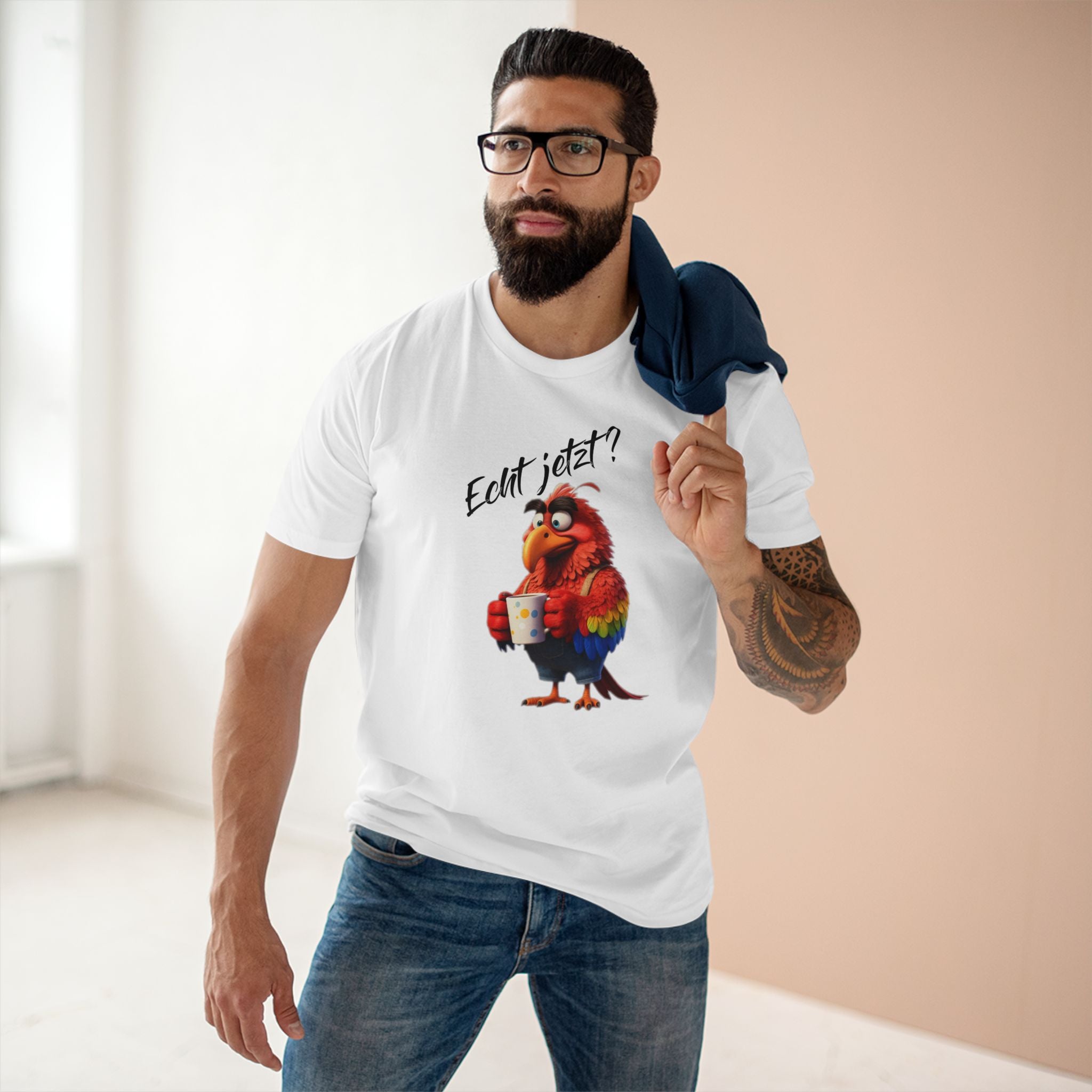 Papagei „Echt jetzt?“ T-Shirt | Humor | Phönix-Potsdam®