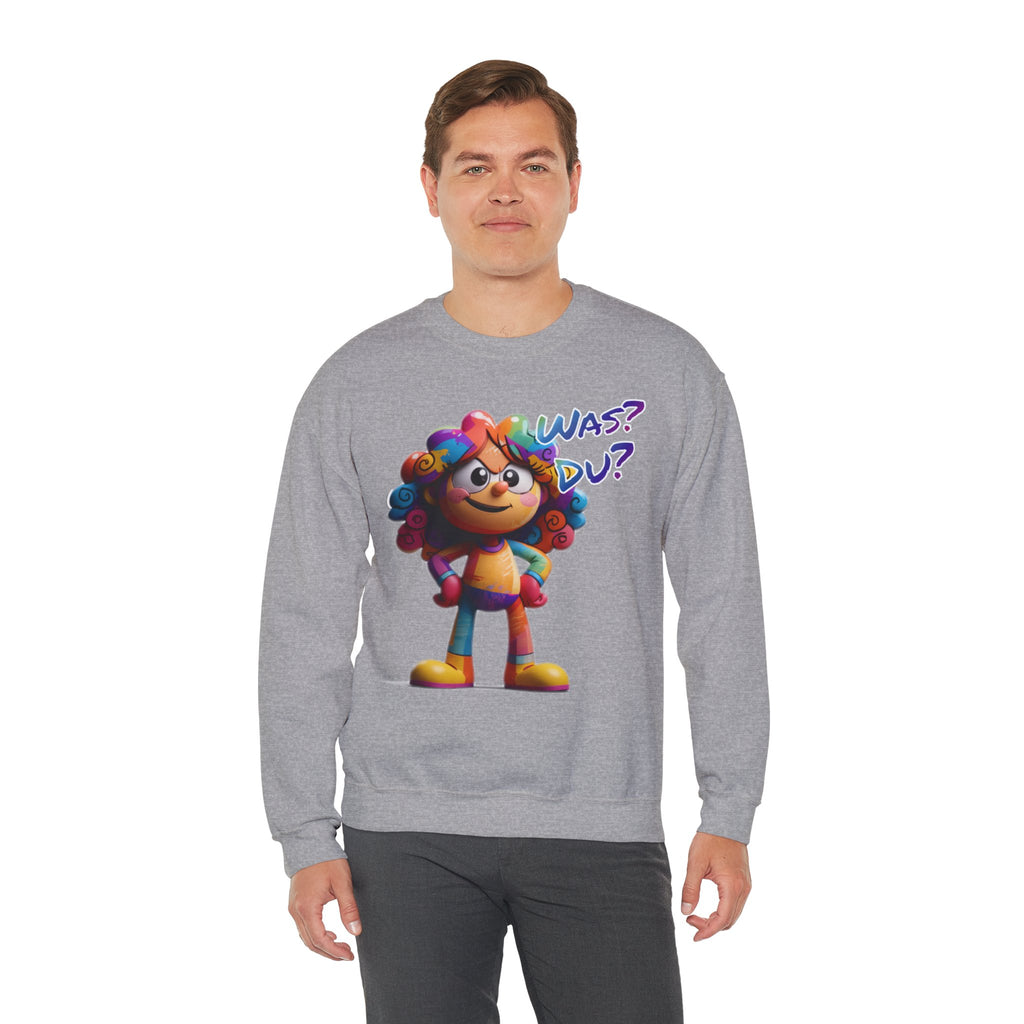 „Was? Du?“ Sweatshirt | Humor | Phönix-Potsdam®