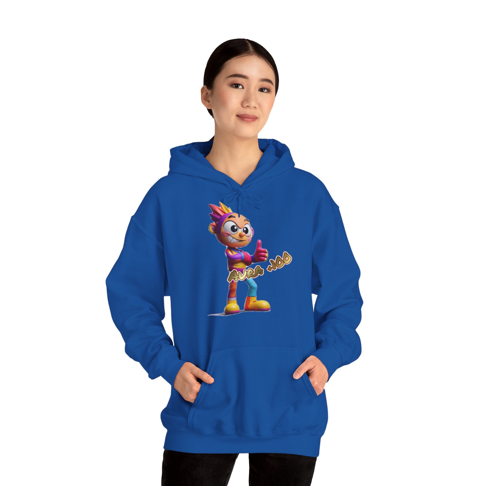 Hoodie „Aura +100“ | Humor | Phönix-Potsdam®