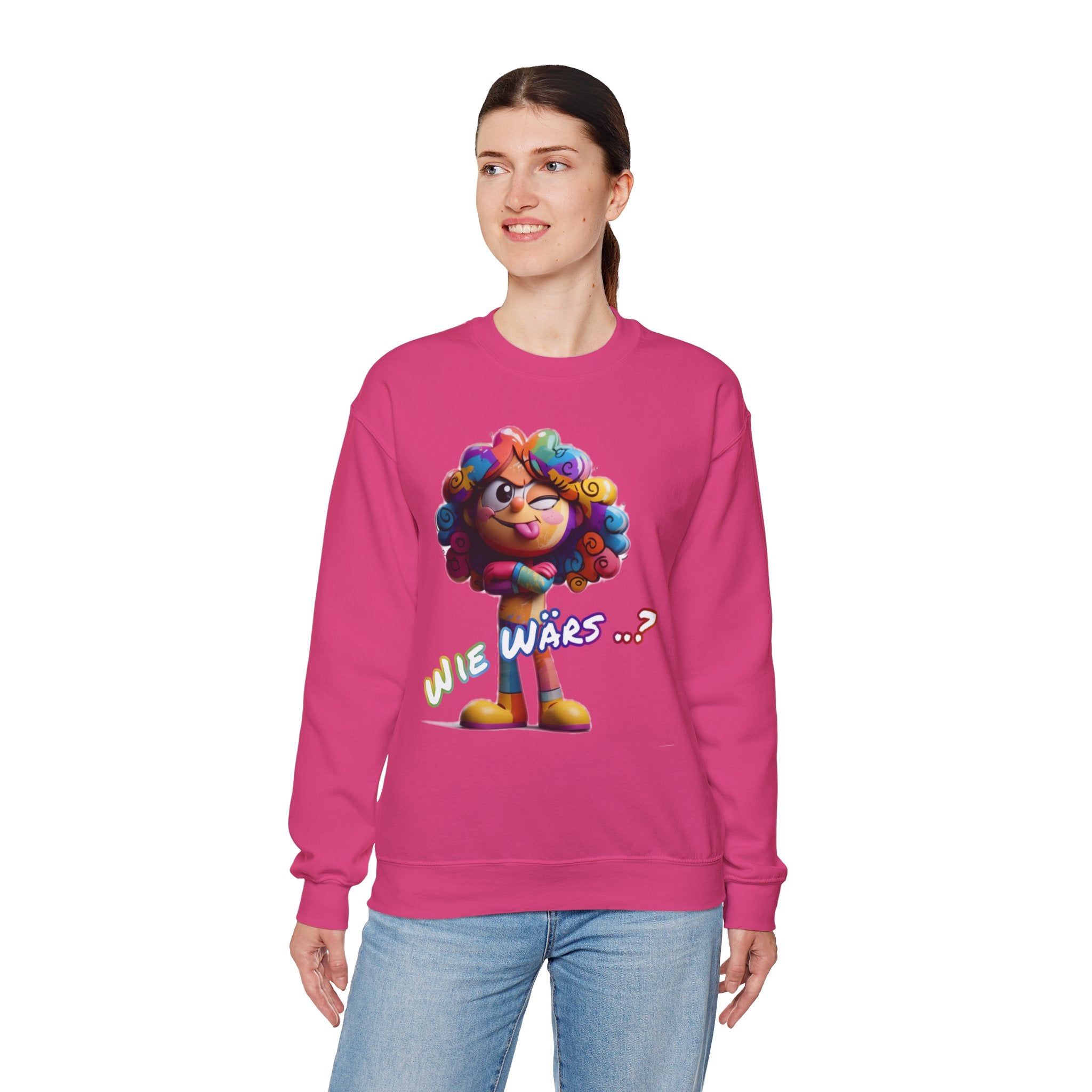 Sweatshirt „Wie wärs .. ?“ | Humor | Phönix-Potsdam®