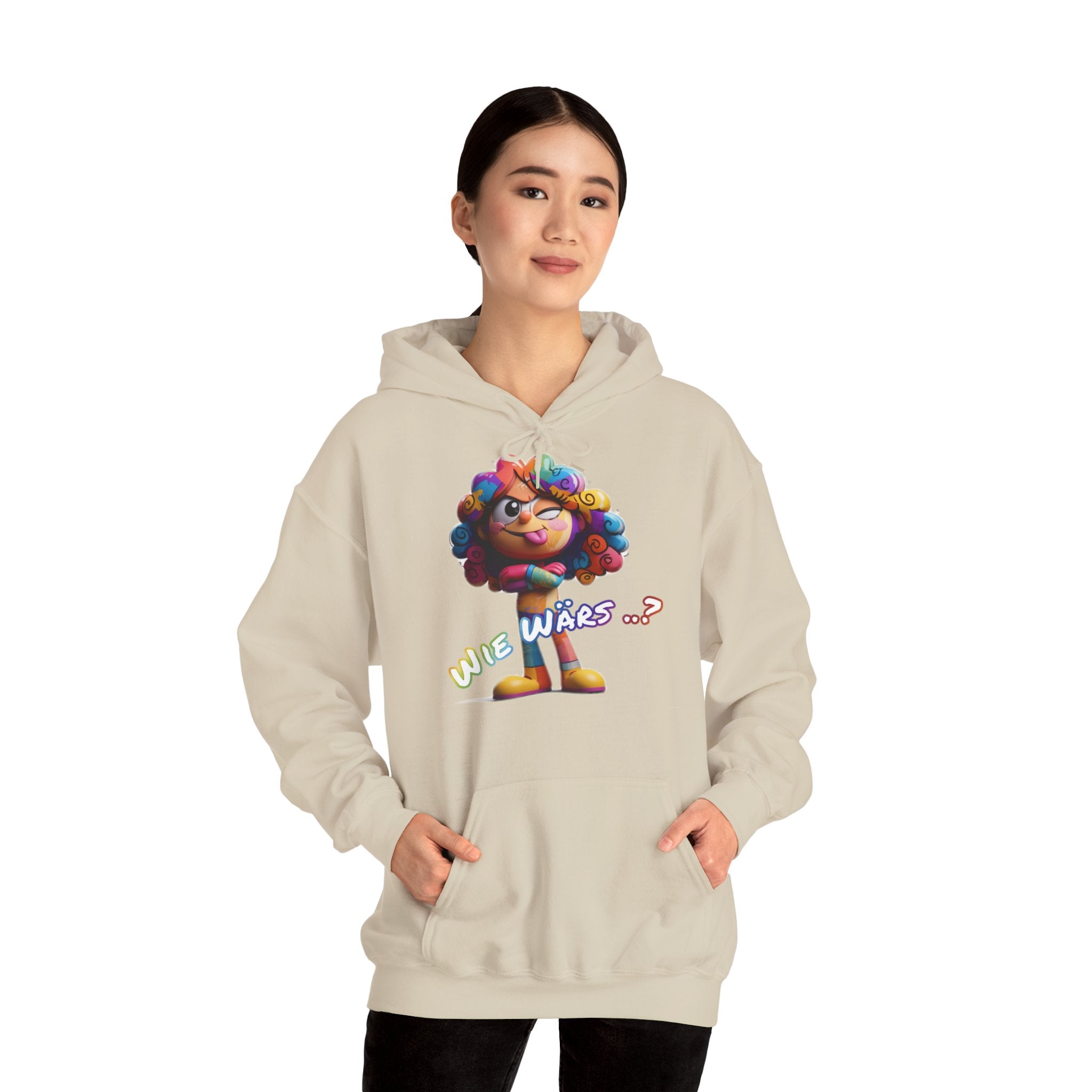 Hoodie „Wie wärs .. ?“ | Humor | Phönix-Potsdam®