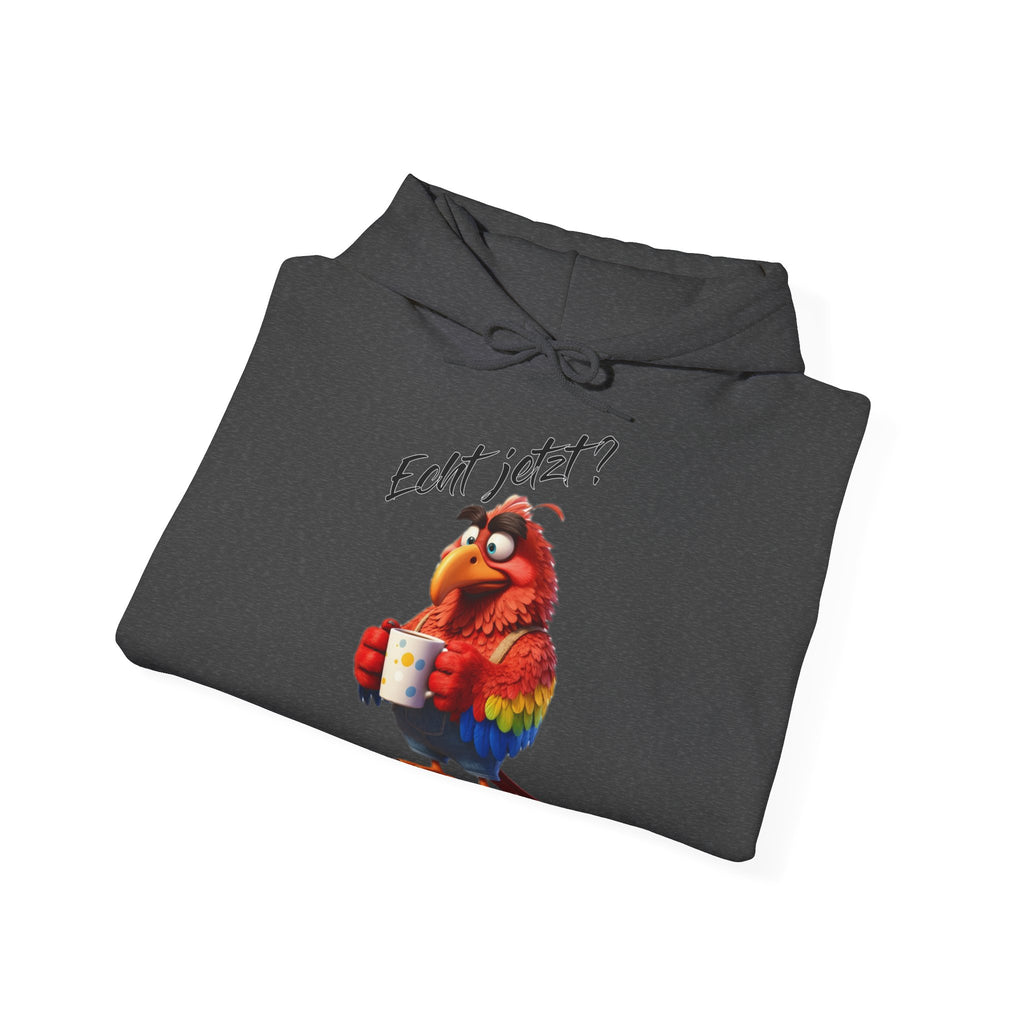 Papagei „Echt jetzt?“ Hoodie | Humor | Phönix-Potsdam®