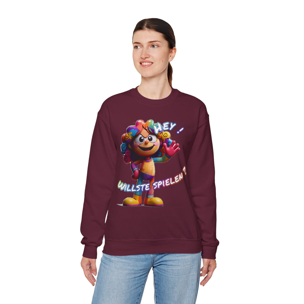 Sweatshirt „Hey! Willste spielen?“ | Humor | Phönix-Potsdam®