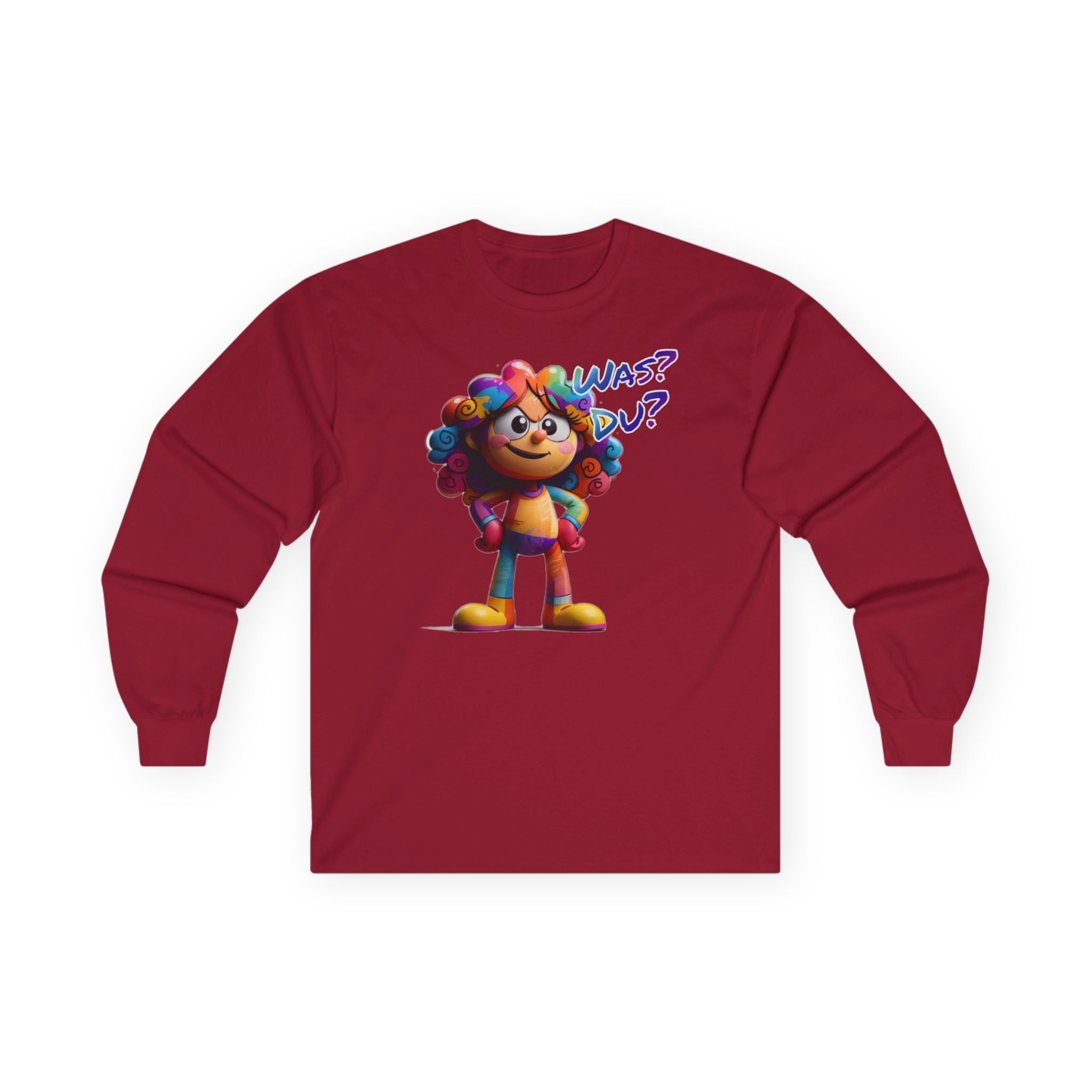 "Was? Du?" Langarmshirt | Humor | Phönix-Potsdam®