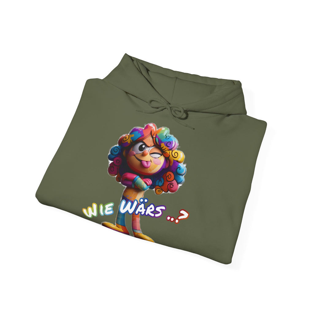 Hoodie „Wie wärs .. ?“ | Humor | Phönix-Potsdam®