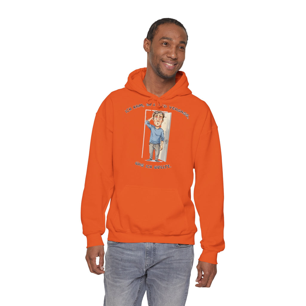 Ich kam, sah und vergaß Hoodie | Karikatur | Phönix-Potsdam®
