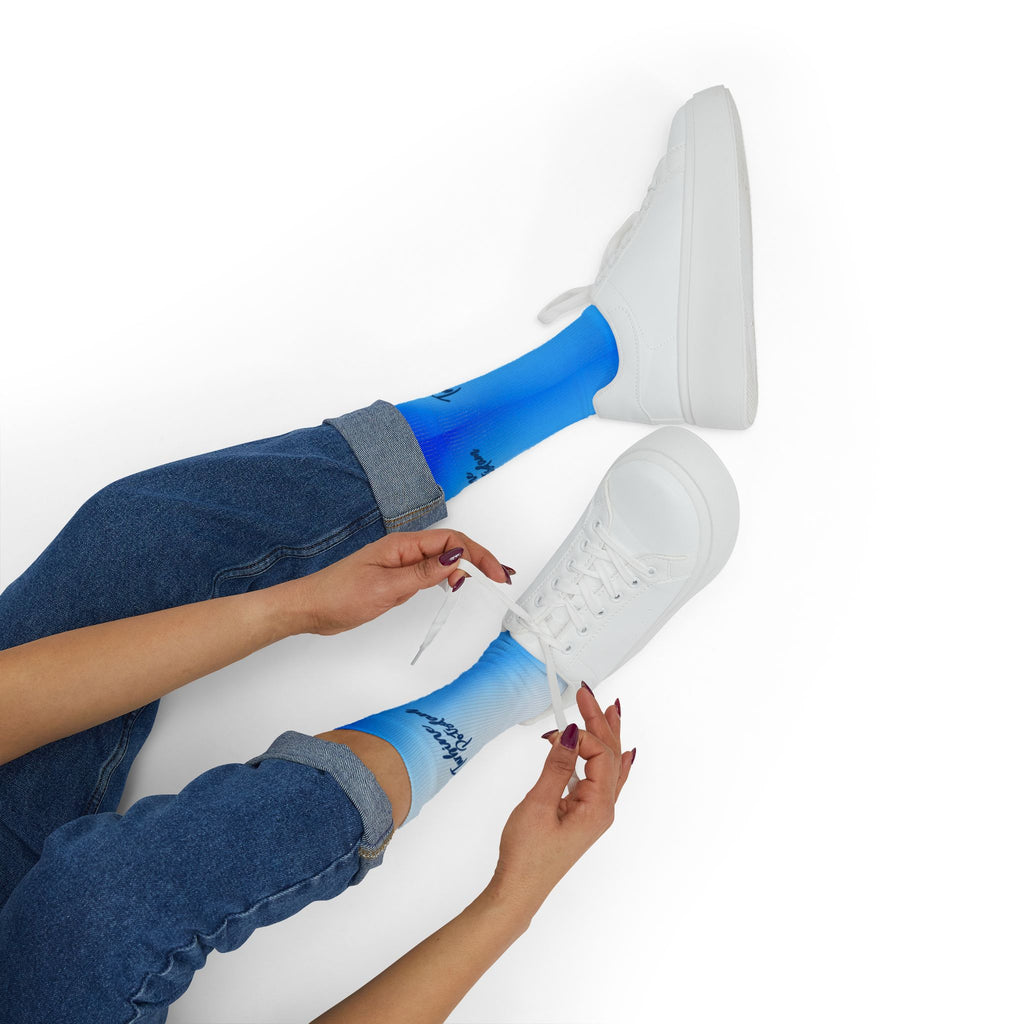 Socken „Turbine Potsdam“ | Blauer Farbverlauf | Phönix-Potsdam®