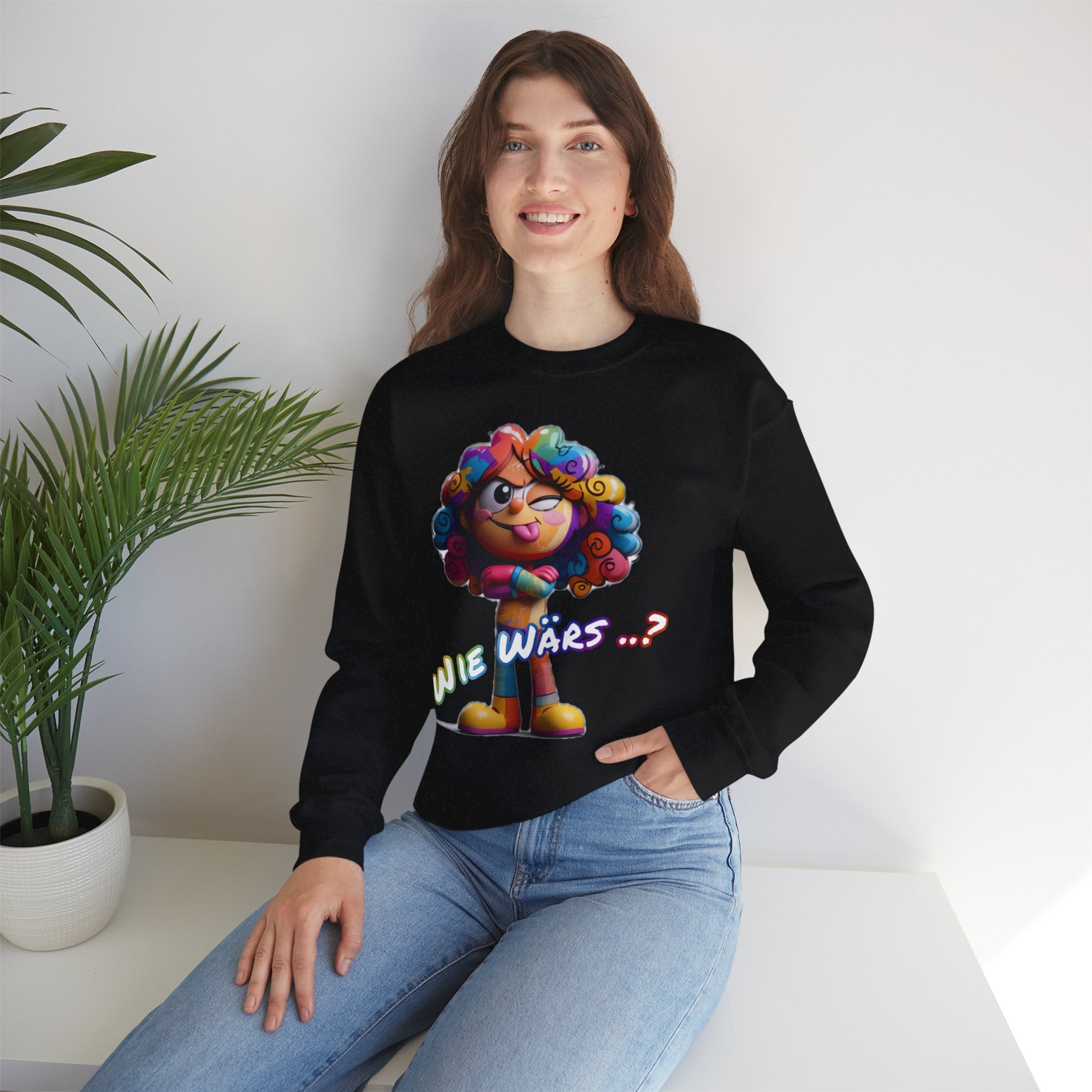 Sweatshirt „Wie wärs .. ?“ | Humor | Phönix-Potsdam®