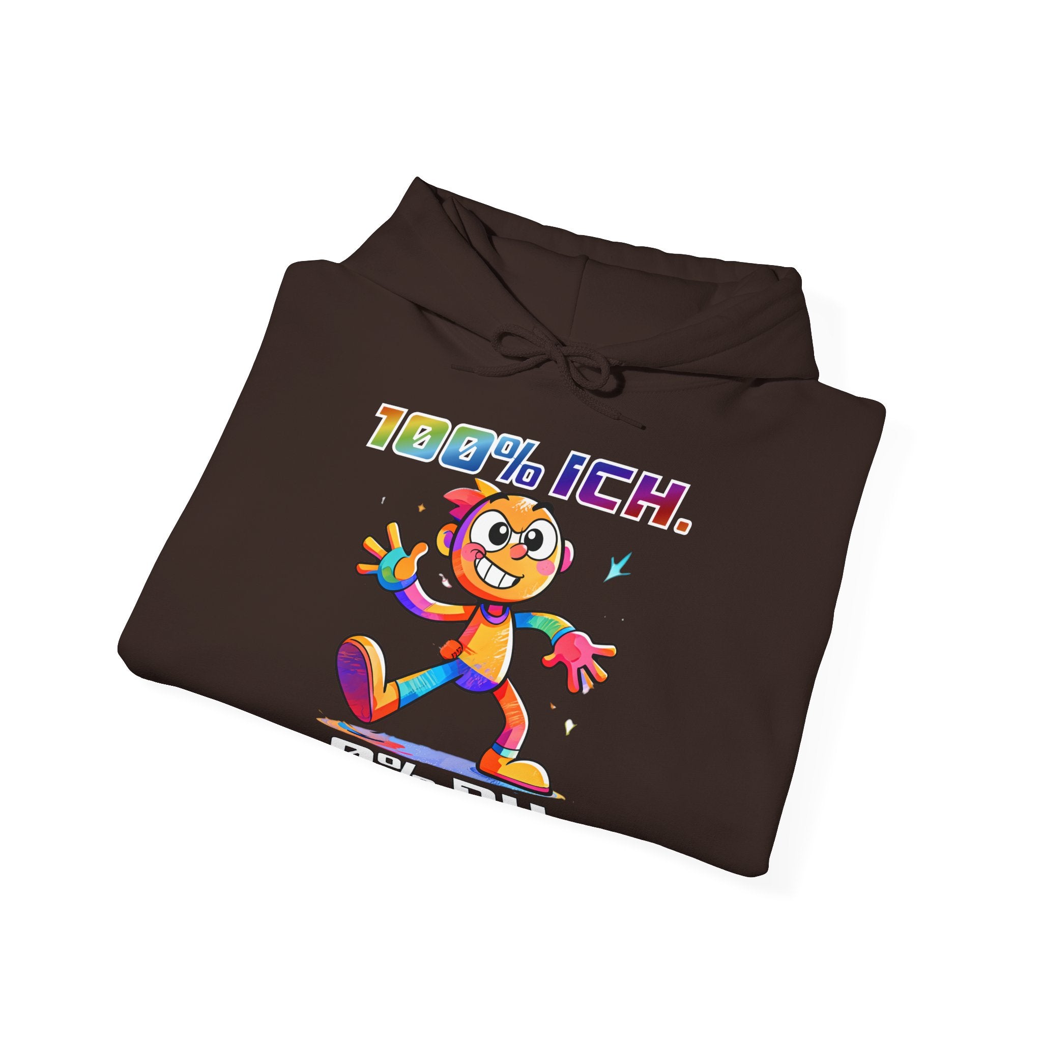 Hoodie „100 % ICH – 0 % DU“ | Humor | Phönix-Potsdam®