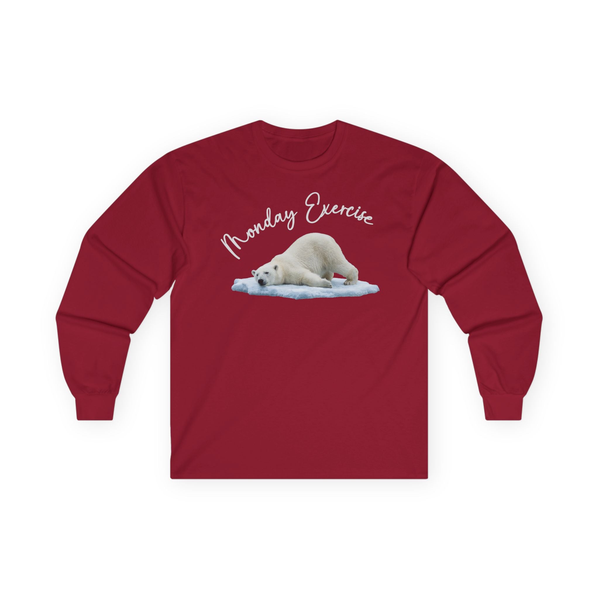 Eisbär „Monday Exercise" Langarmshirt | Phönix-Potsdam®