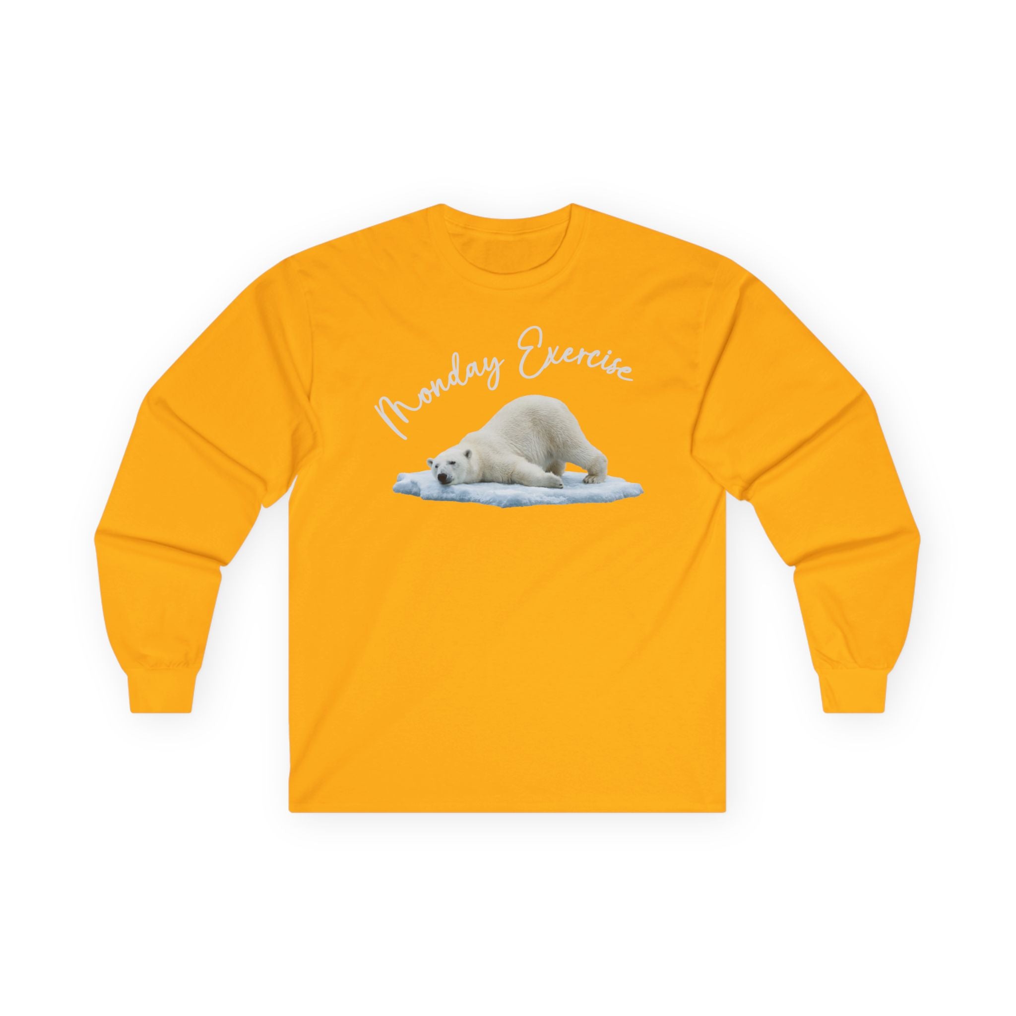 Eisbär „Monday Exercise" Langarmshirt | Phönix-Potsdam®