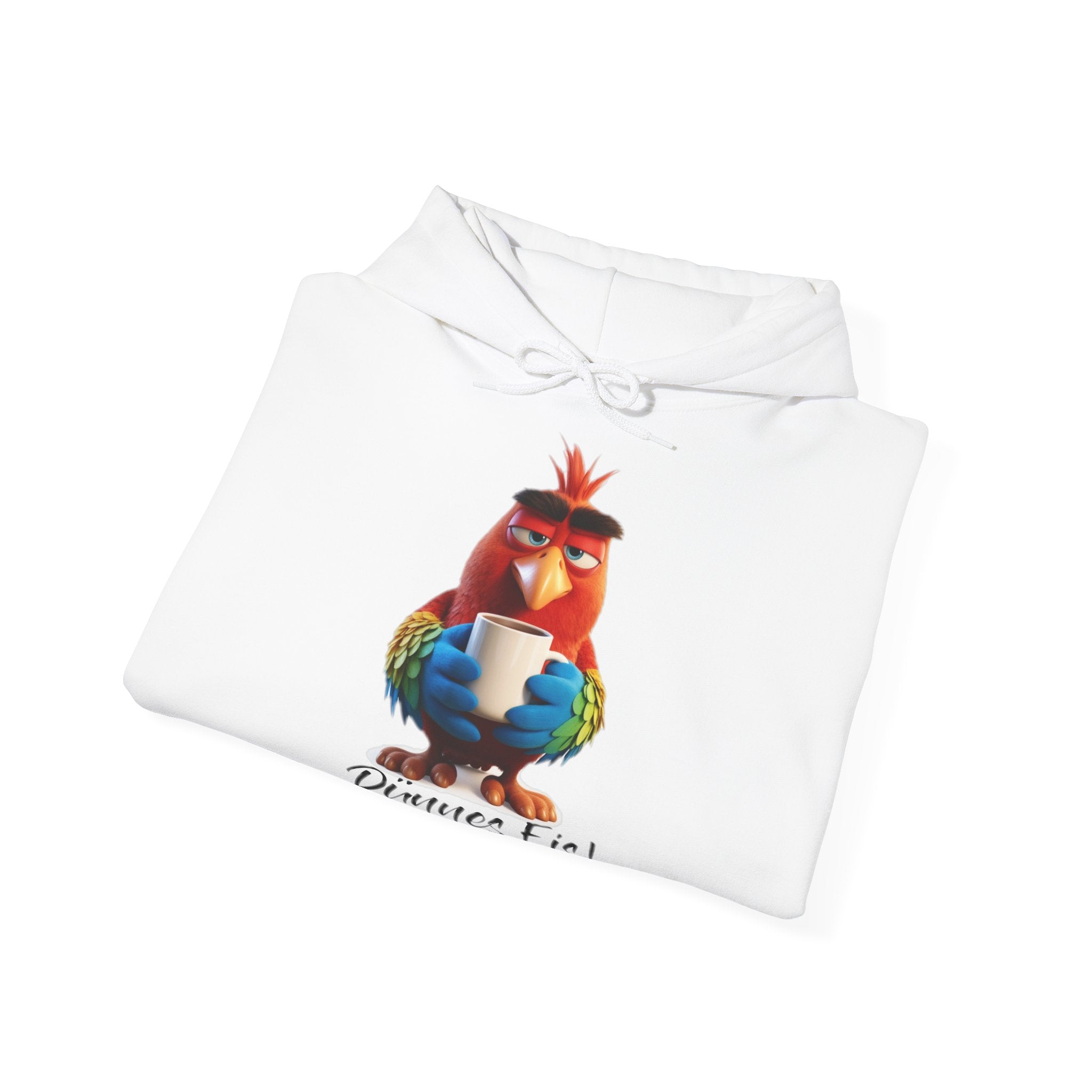 Papagei „Dünnes Eis!“ Hoodie | Humor | Phönix-Potsdam®