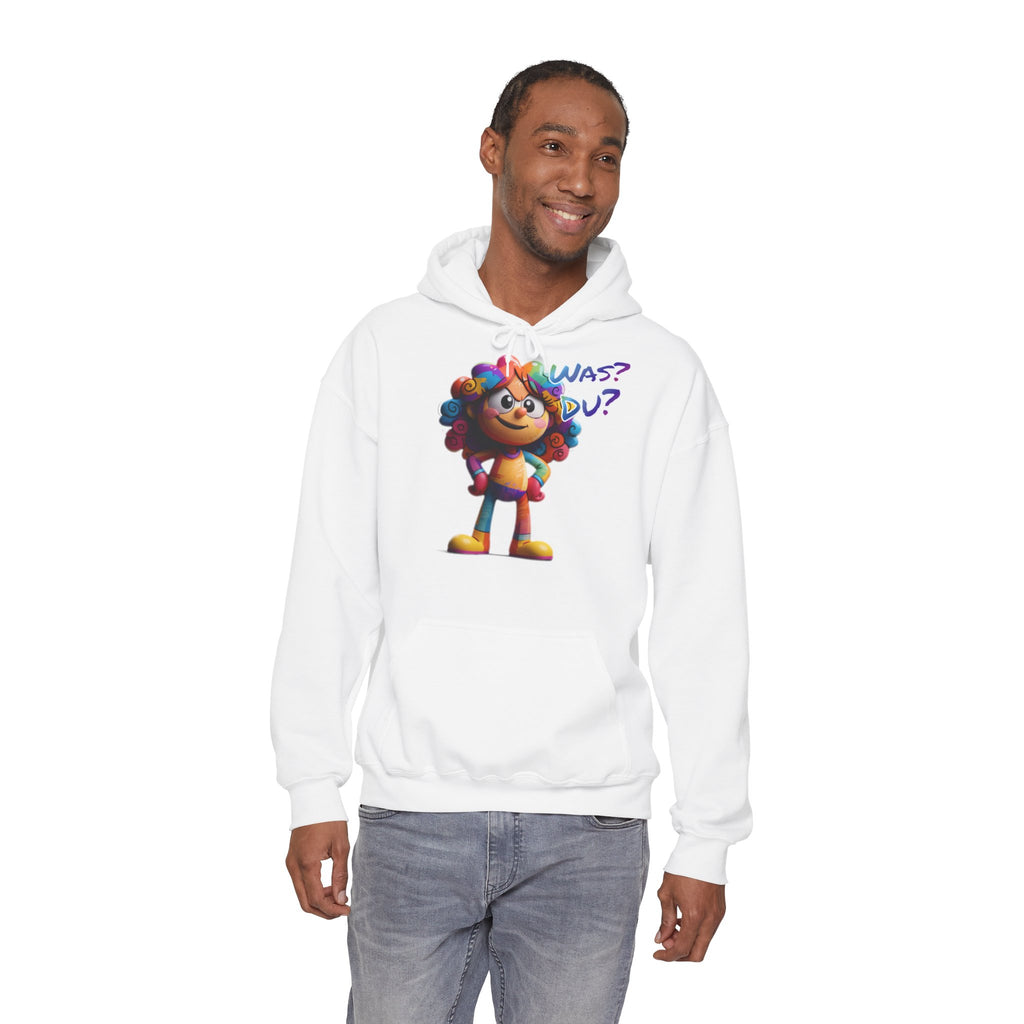 "Was? Du?" Hoodie | Humor | Phönix-Potsdam®