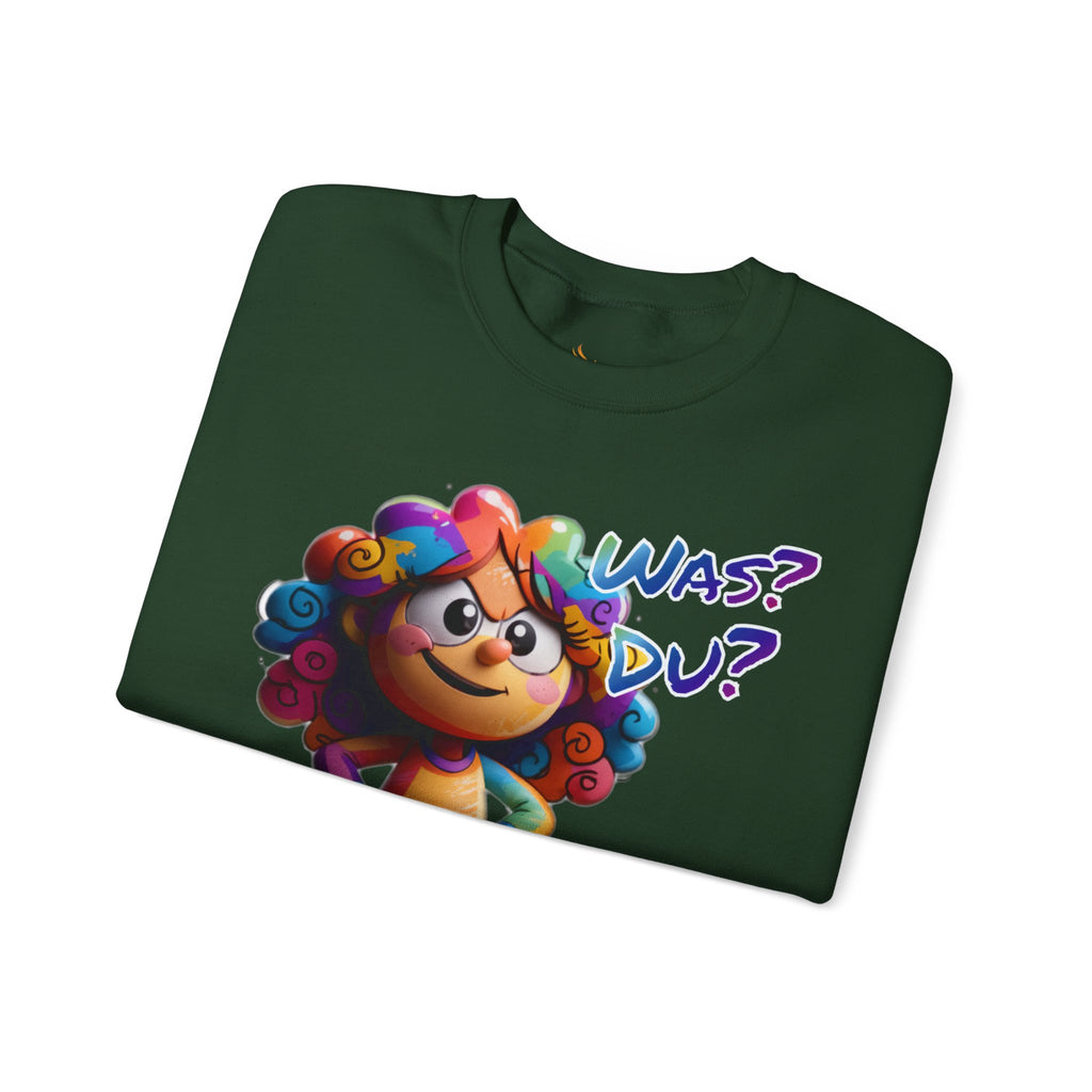 „Was? Du?“ Sweatshirt | Humor | Phönix-Potsdam®