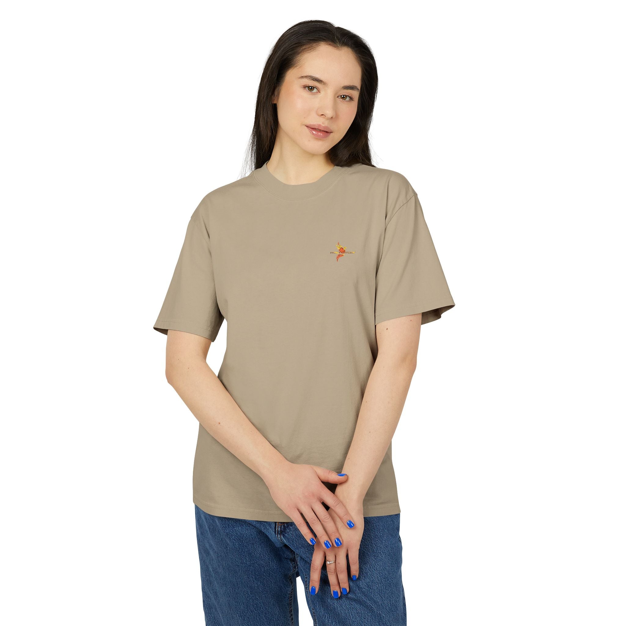 T-Shirt | Heavyweight Vintage | Gestickt | Phönix-Potsdam®