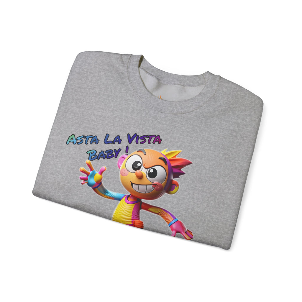 Sweatshirt „Asta la Vista, Baby! – Wochenende!“ | Humor | Phönix-Potsdam®