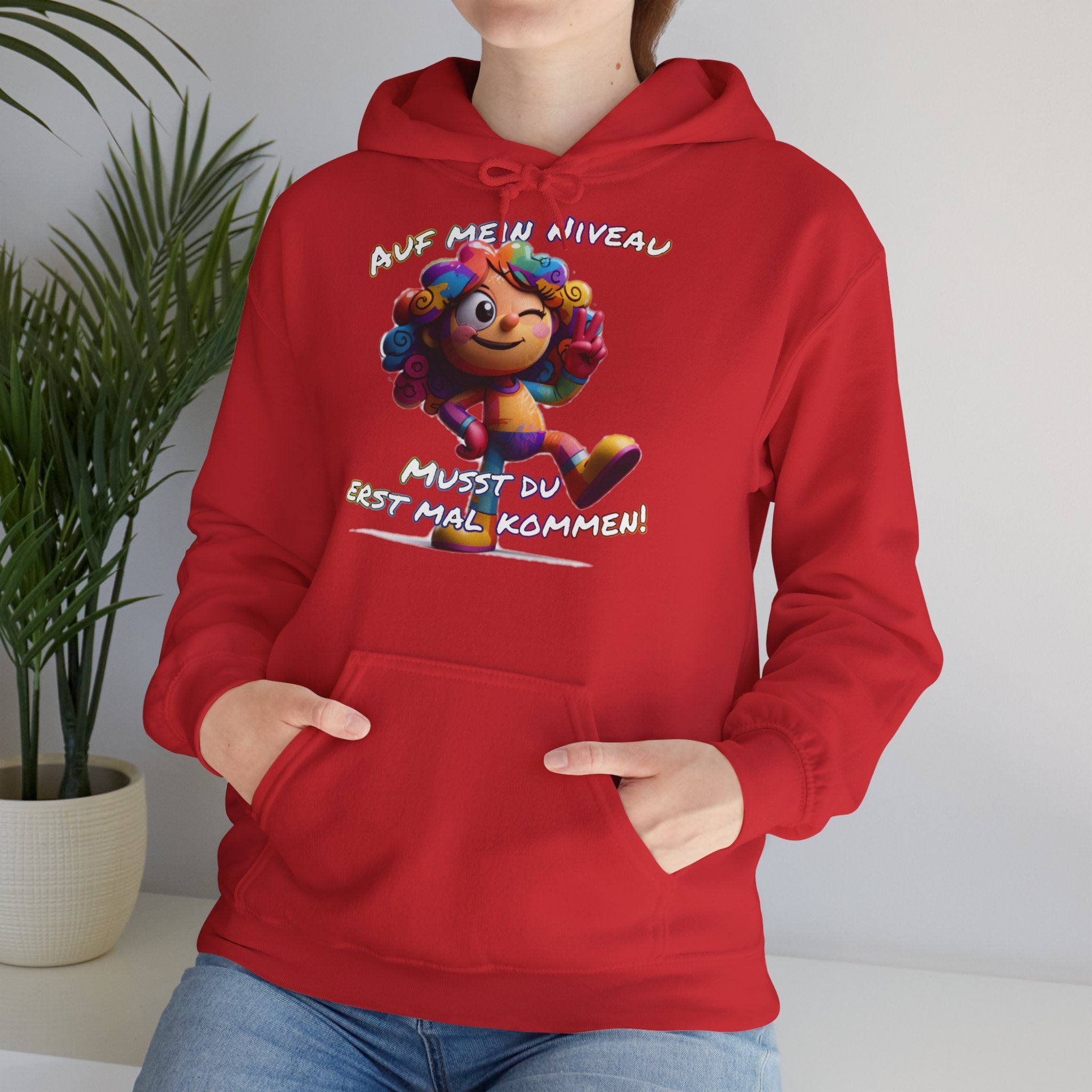 „Auf mein Niveau musst du erst mal kommen!“ Hoodie | Humor | Phönix-Potsdam®