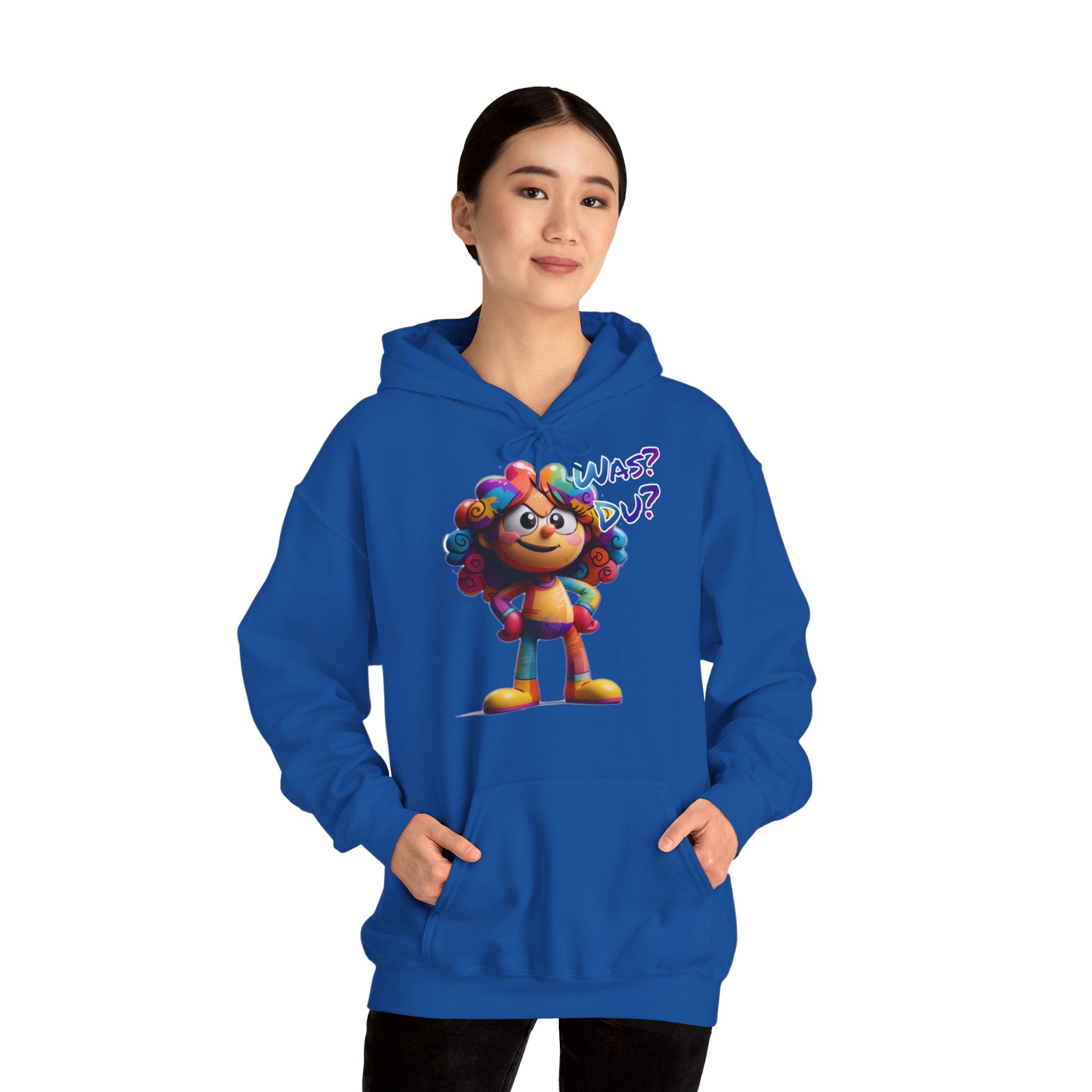"Was? Du?" Hoodie | Humor | Phönix-Potsdam®