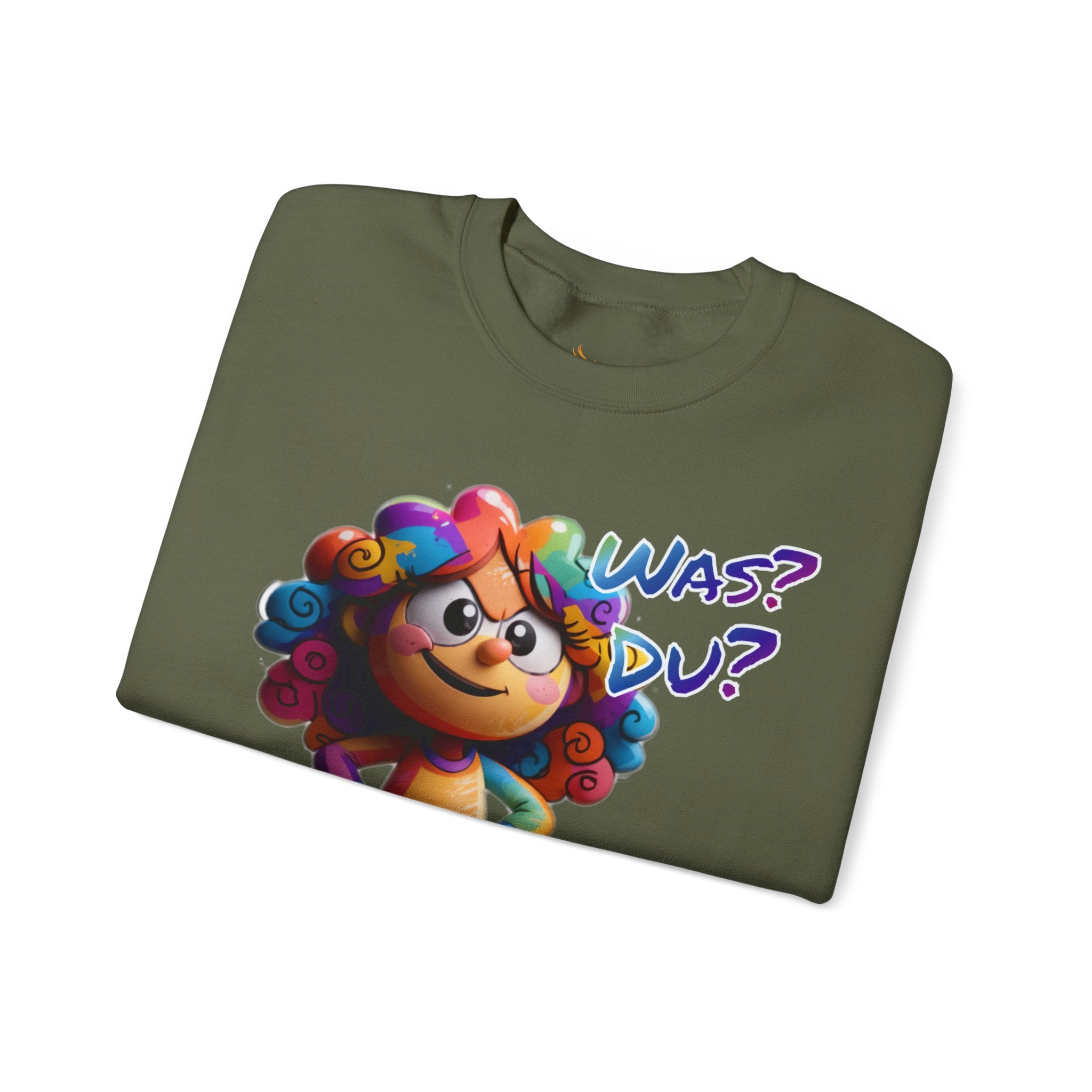 „Was? Du?“ Sweatshirt | Humor | Phönix-Potsdam®