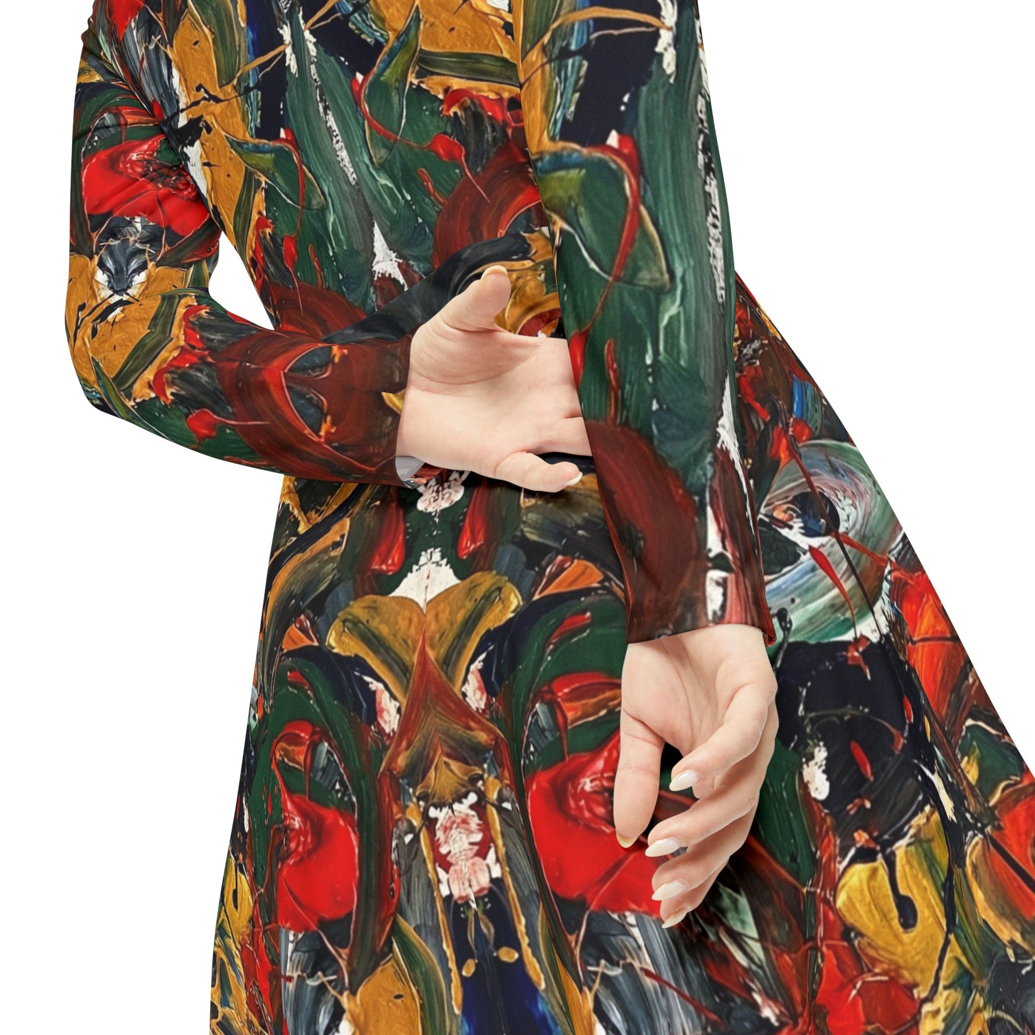 Vintage Swingkleid | Bemustert | Allover-Print | Phönix-Potsdam®