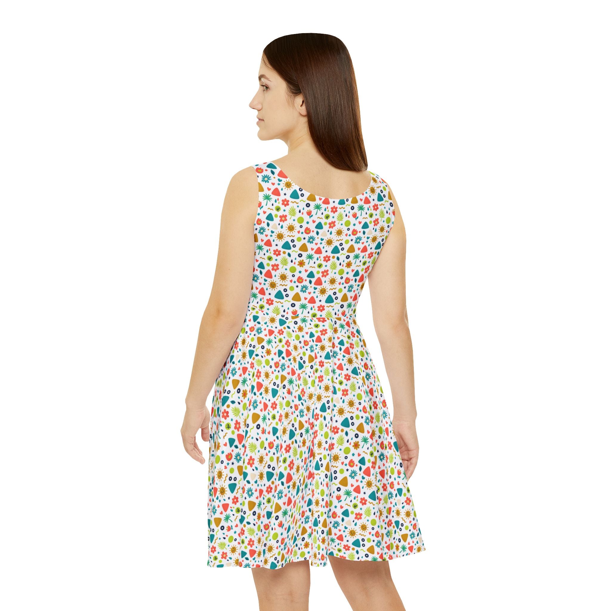 Skaterkleid | Mosaik | Allover-Print | Phönix-Potsdam®