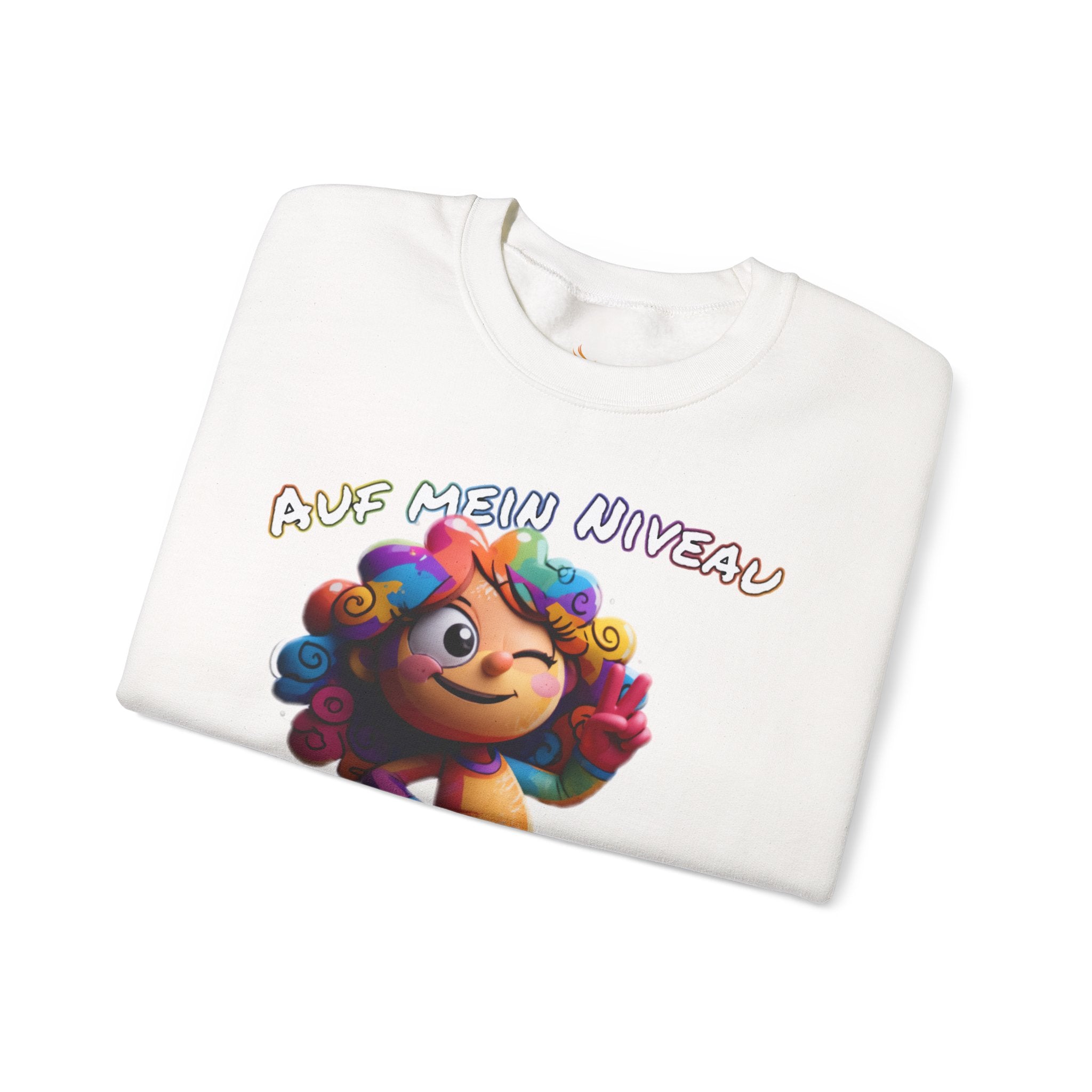 „Auf mein Niveau musst du erst mal kommen!“ Sweatshirt | Humor | Phönix-Potsdam®
