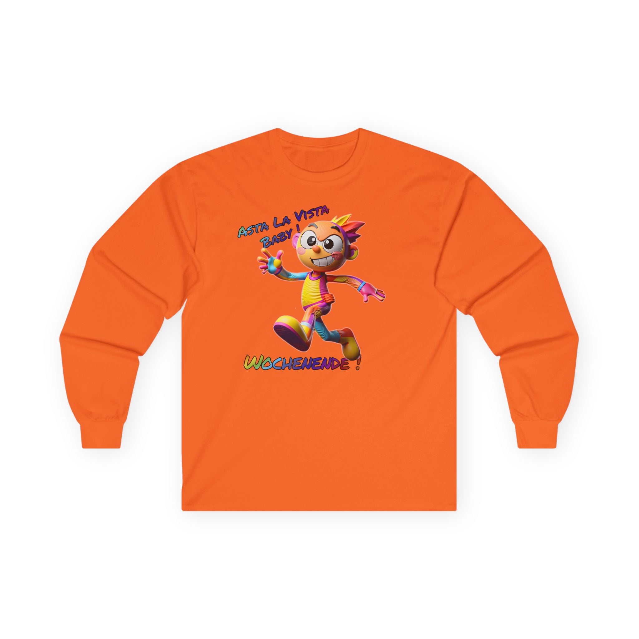 Langarmshirt „Asta la Vista, Baby! – Wochenende!“ | Humor | Phönix-Potsdam®