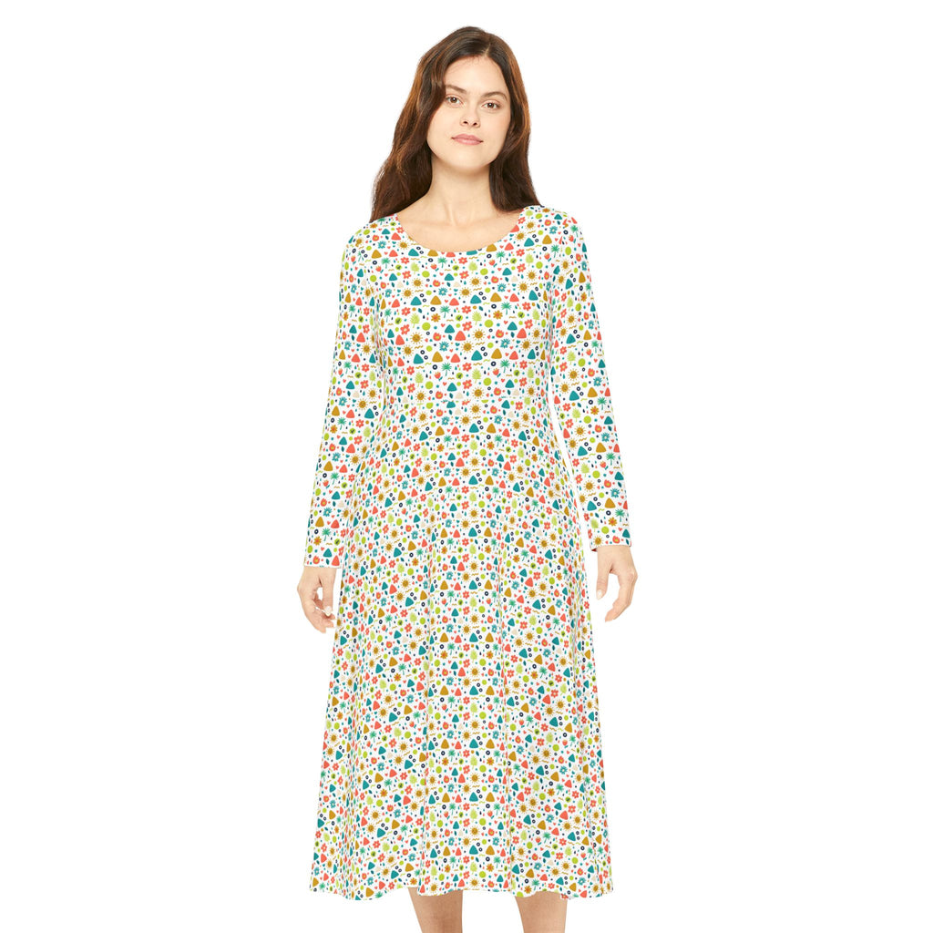 Vintage Swingkleid | Bemustert | Allover-Print | Phönix-Potsdam®