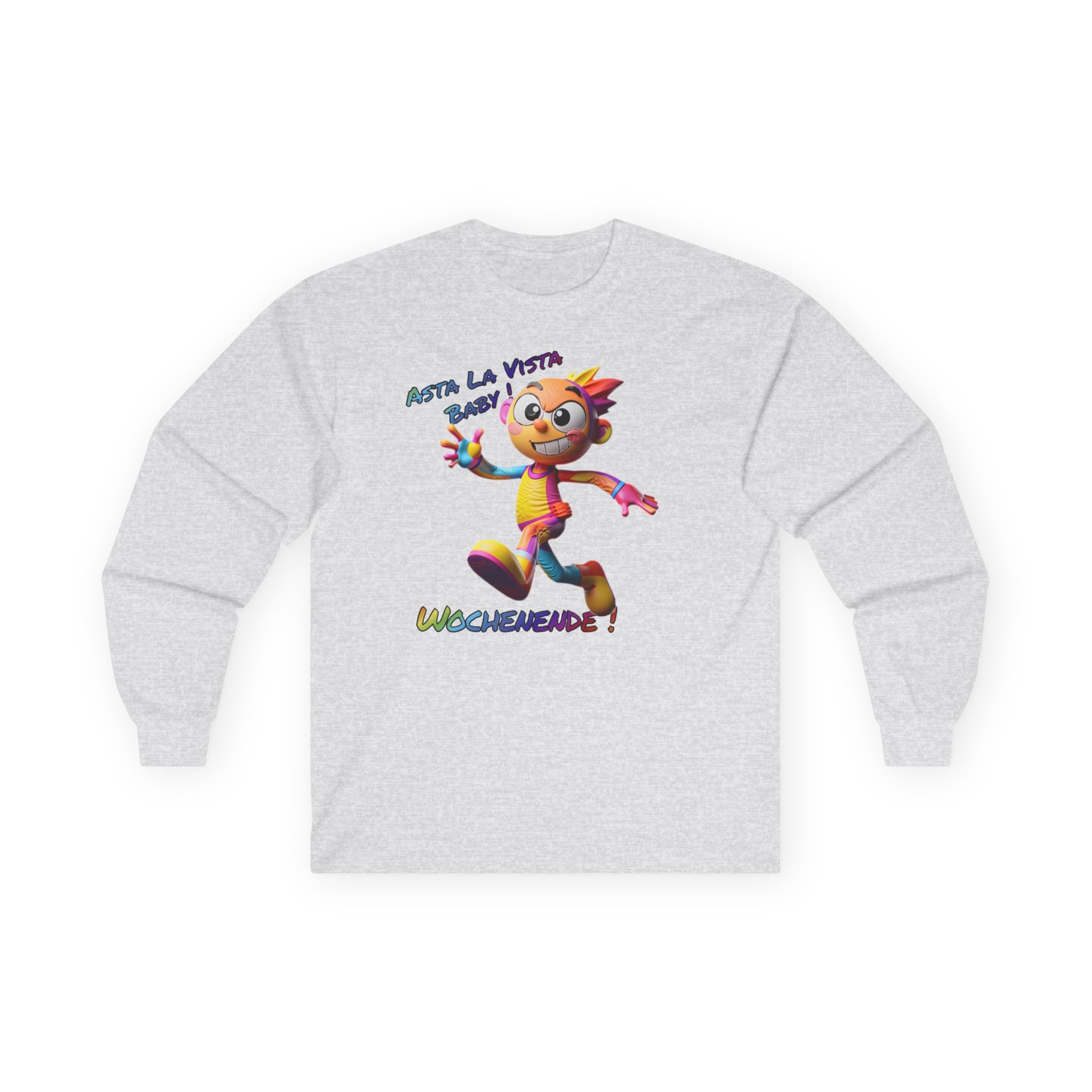 Langarmshirt „Asta la Vista, Baby! – Wochenende!“ | Humor | Phönix-Potsdam®