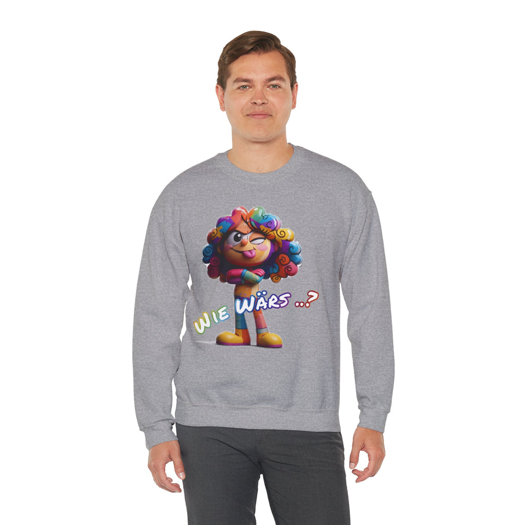 Sweatshirt „Wie wärs .. ?“ | Humor | Phönix-Potsdam®