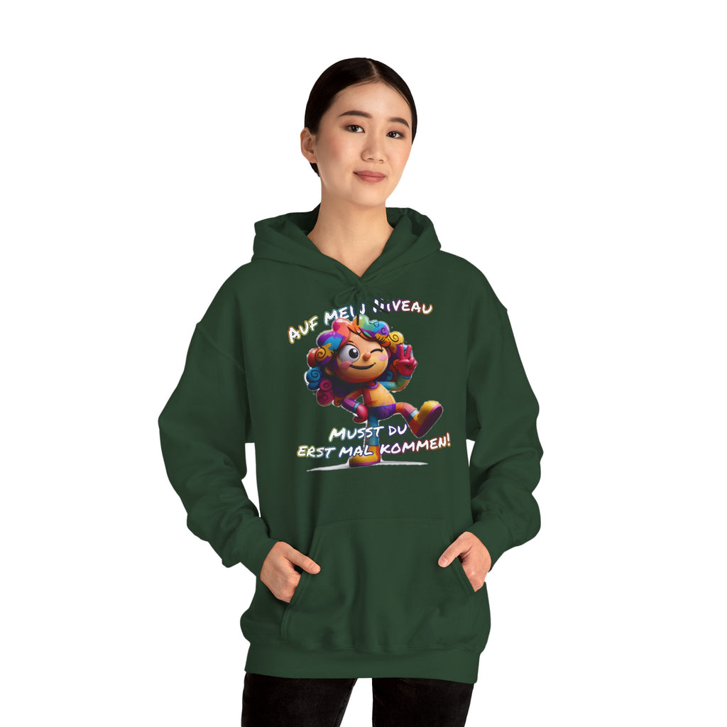 „Auf mein Niveau musst du erst mal kommen!“ Hoodie | Humor | Phönix-Potsdam®