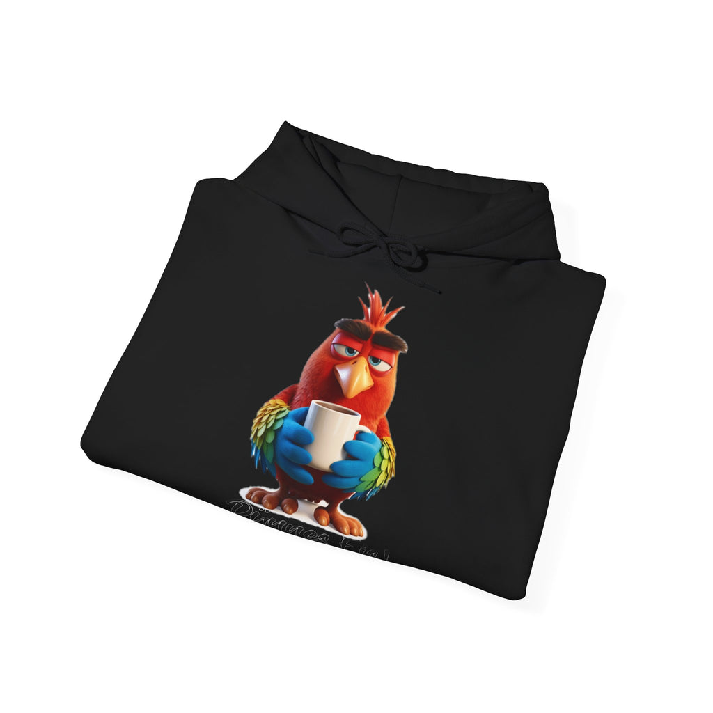 Papagei „Dünnes Eis!“ Hoodie | Humor | Phönix-Potsdam®