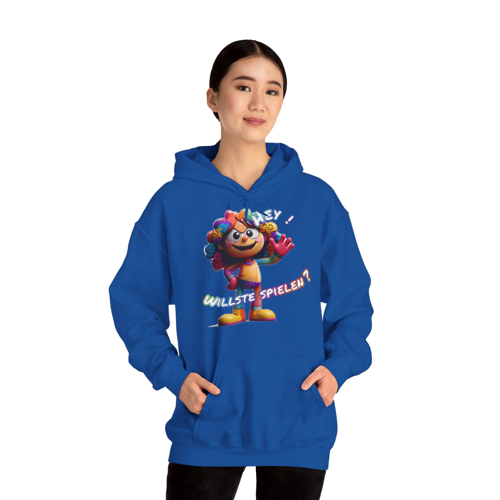 Hoodie „Hey! Willste spielen?“ | Humor | Phönix-Potsdam®