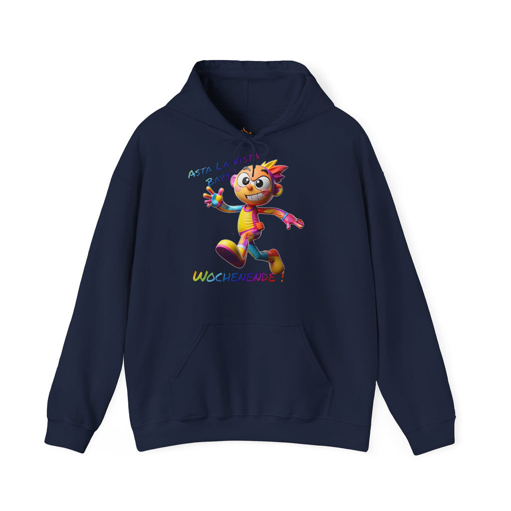 Hoodie „Asta la Vista, Baby! – Wochenende!“ | Humor | Phönix-Potsdam®