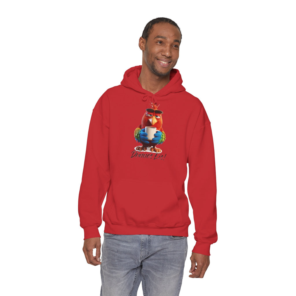 Papagei „Dünnes Eis!“ Hoodie | Humor | Phönix-Potsdam®