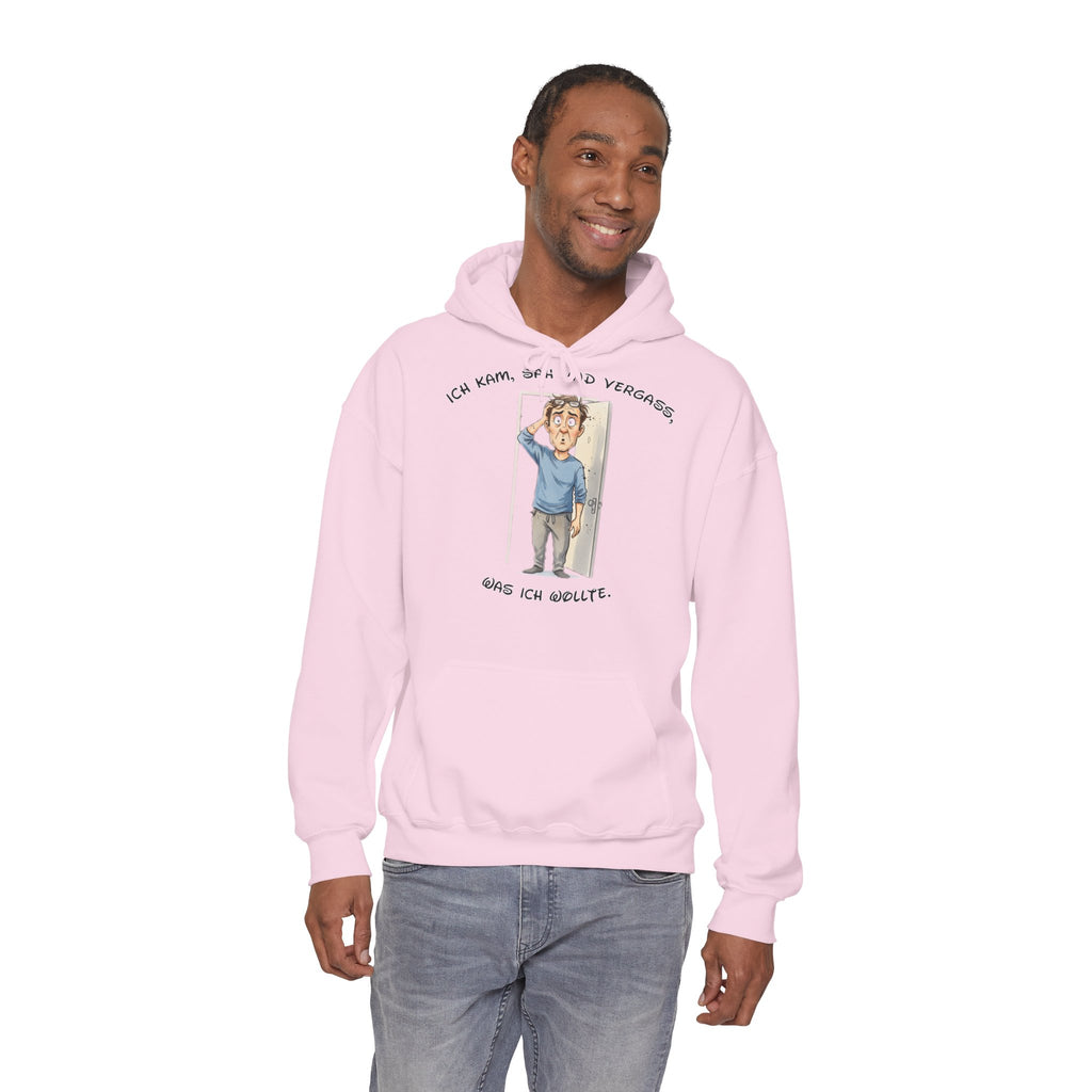 Ich kam, sah und vergaß Hoodie | Karikatur | Phönix-Potsdam®
