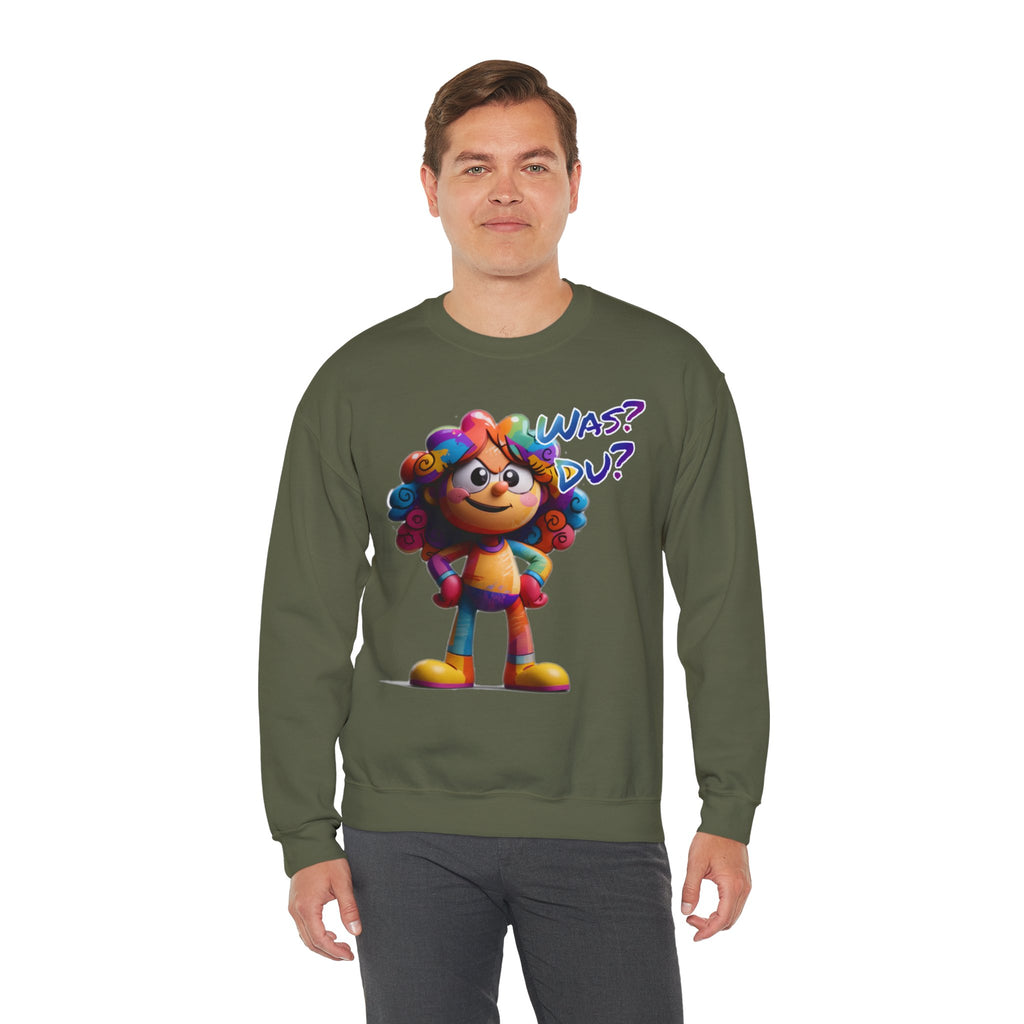 „Was? Du?“ Sweatshirt | Humor | Phönix-Potsdam®