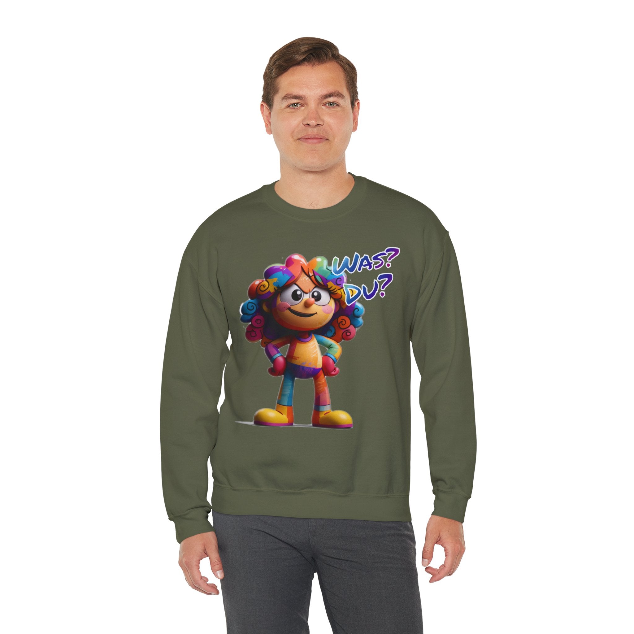 „Was? Du?“ Sweatshirt | Humor | Phönix-Potsdam®