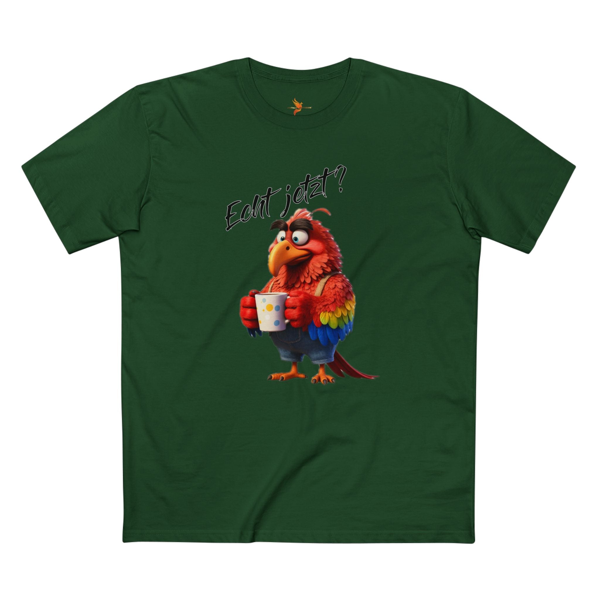 Papagei „Echt jetzt?“ T-Shirt | Humor | Phönix-Potsdam®